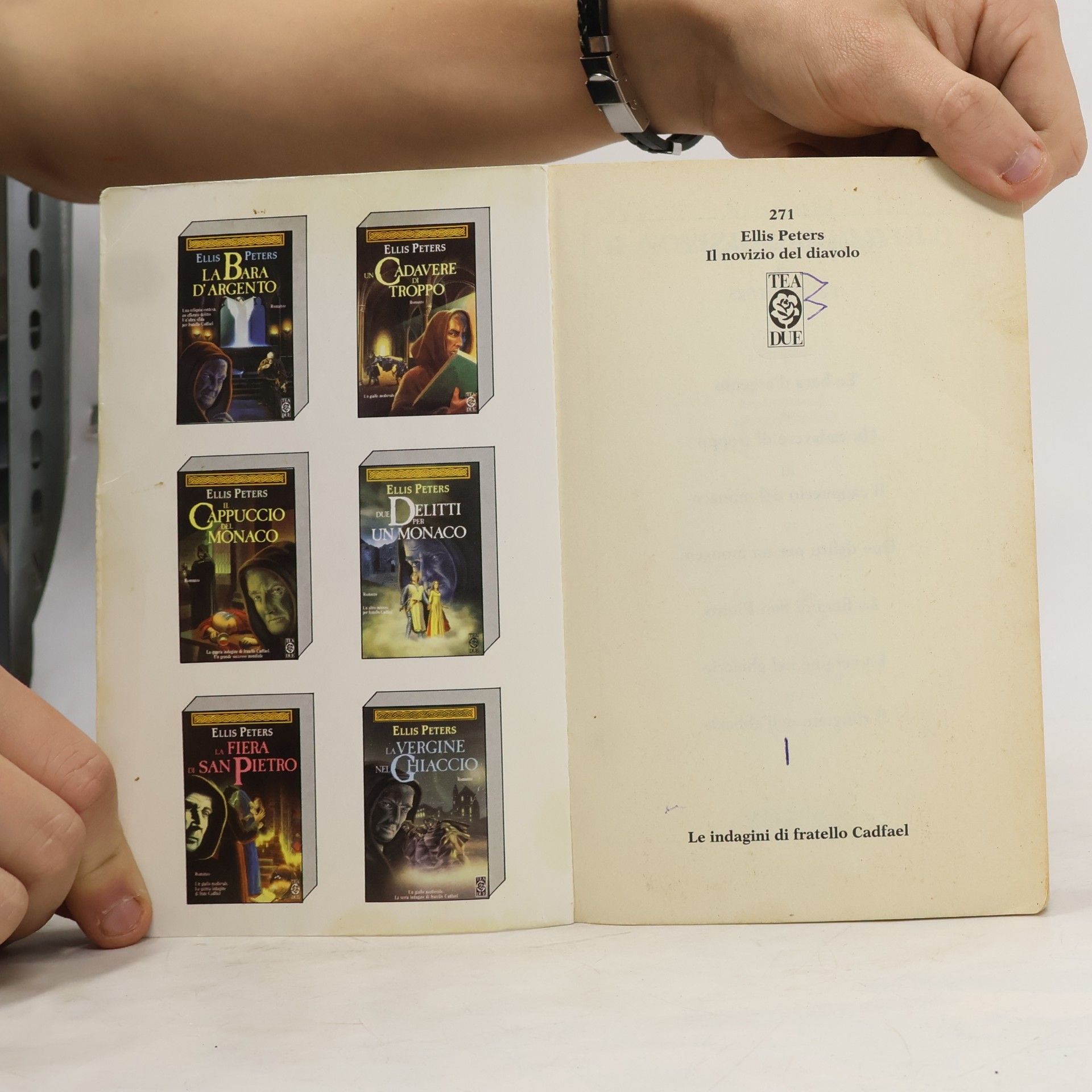 Edith Pargeter Fratello Cadfael - 8: Il novizio del diavolo
