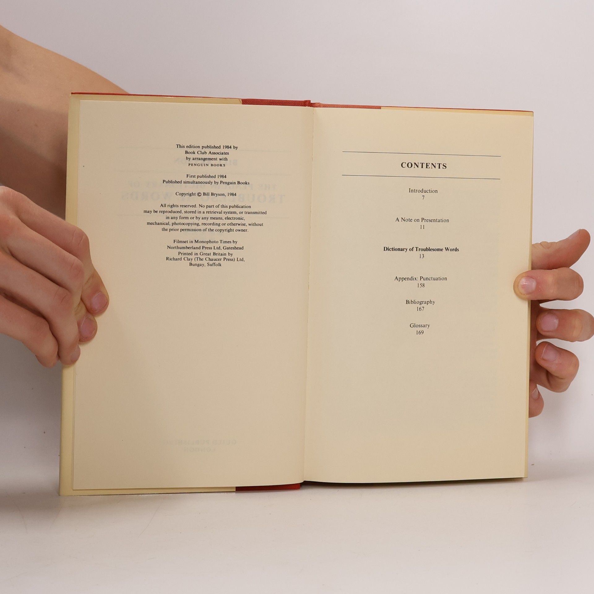 Bill Bryson The Penguin Dictionary of Troublesome Words