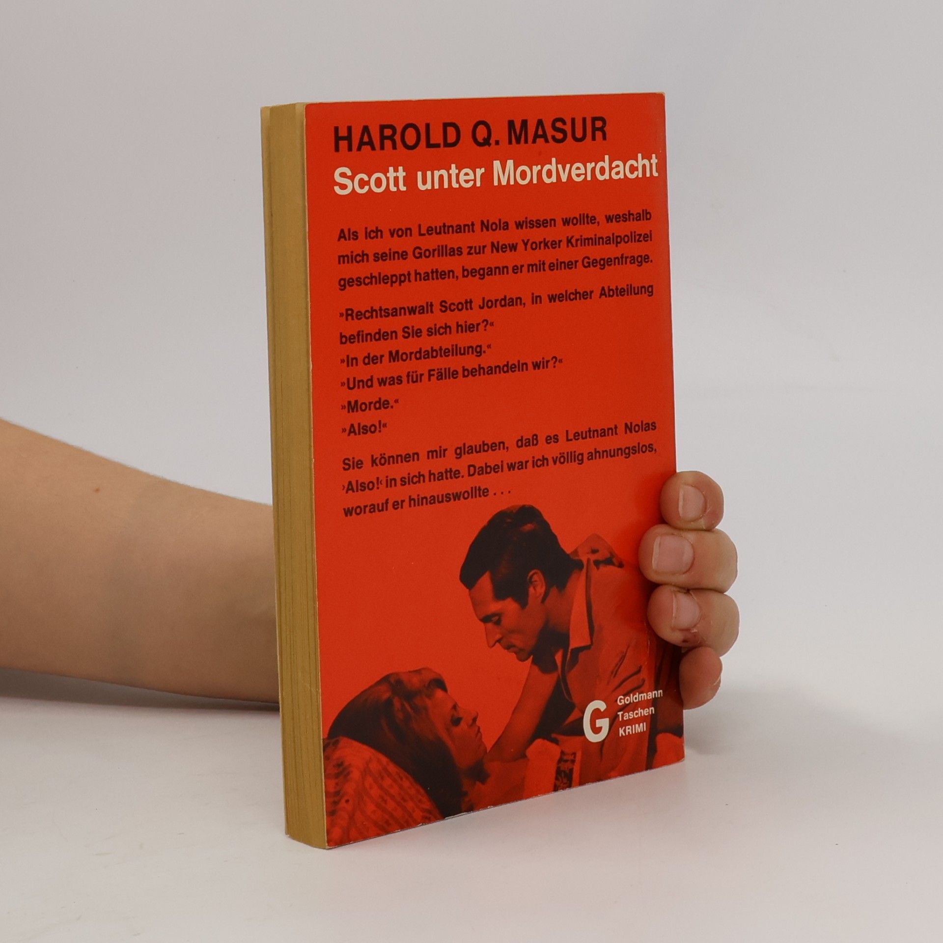 Harold Q. Masur Scott unter Mordverdacht