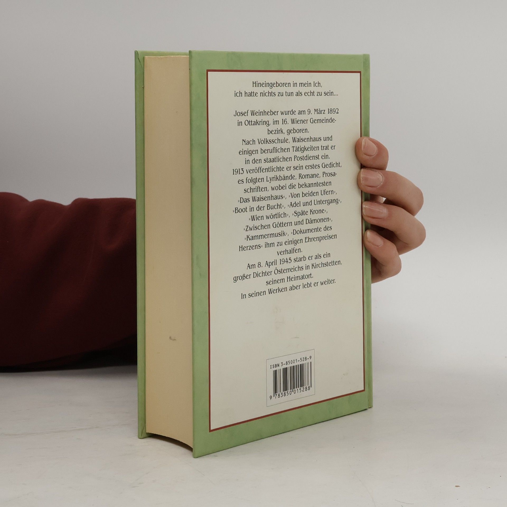 Josef Weinheber Das grosse Josef Weinheber Hausbuch