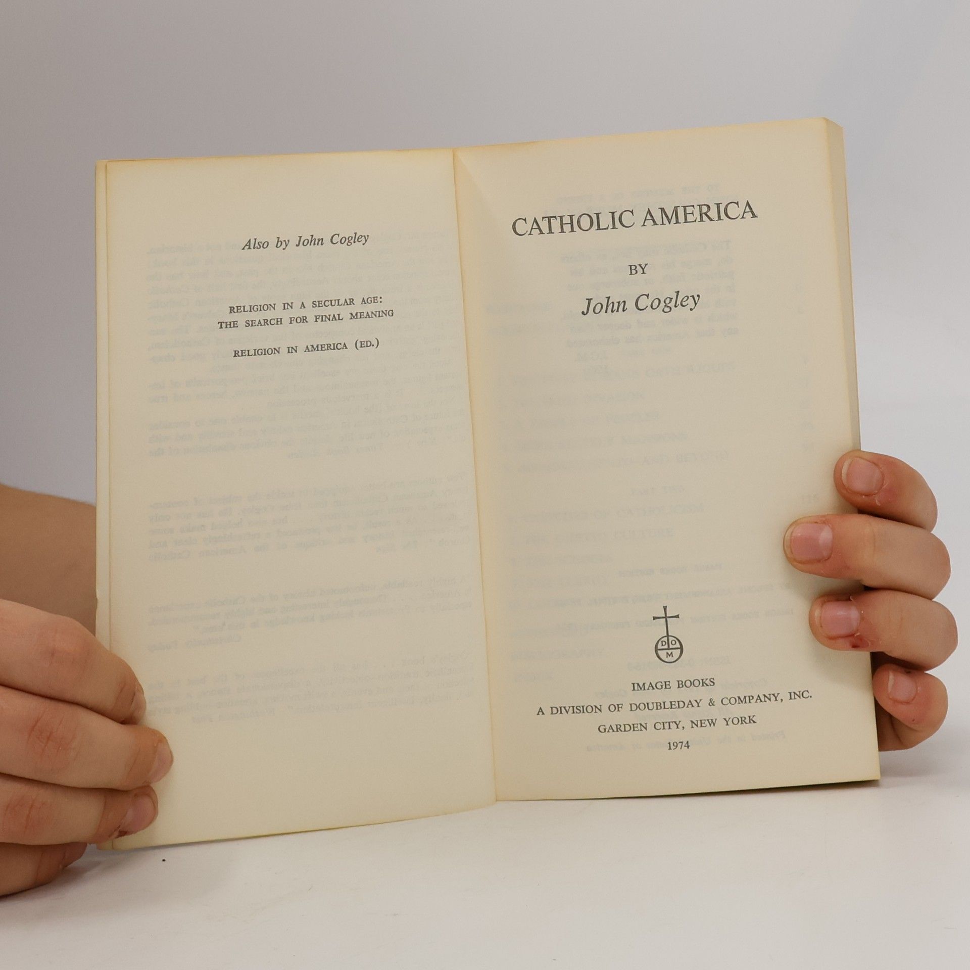 John Cogley Catholic America - Complete And Unabridged