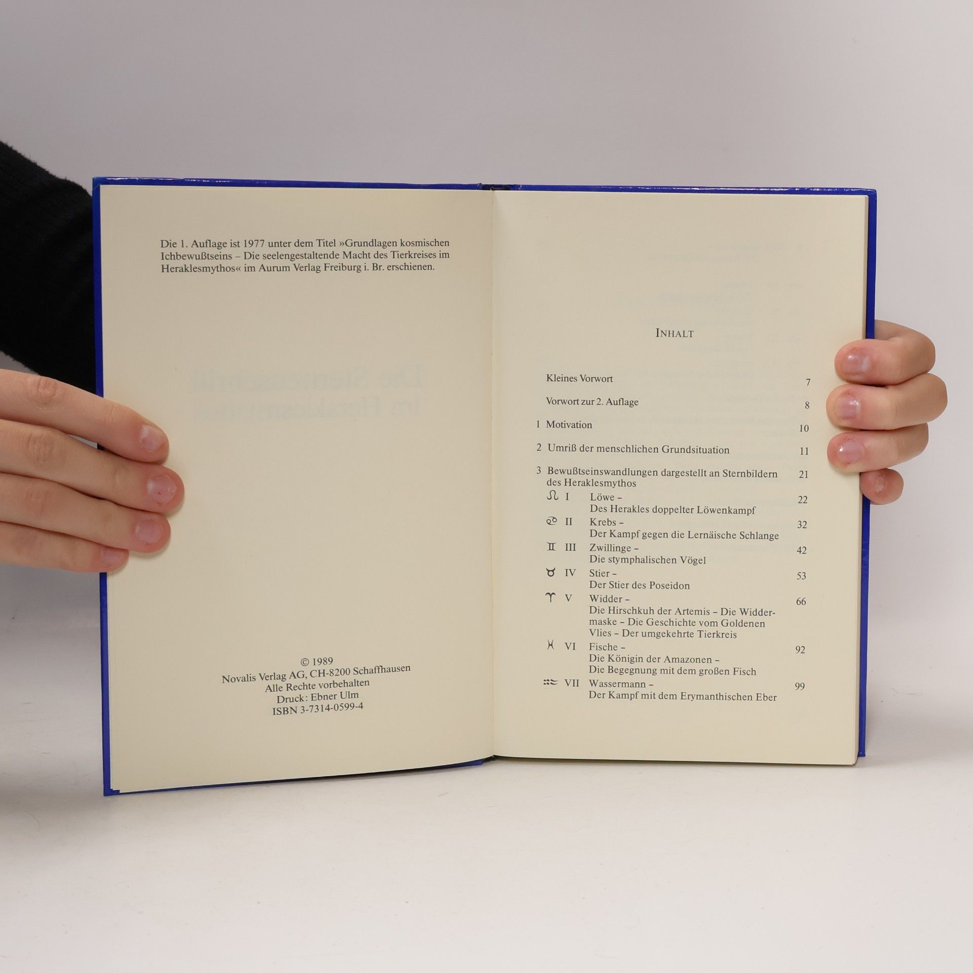 Olga von Ungern Sternberg Die Sternenschrift im Heraklesmythos