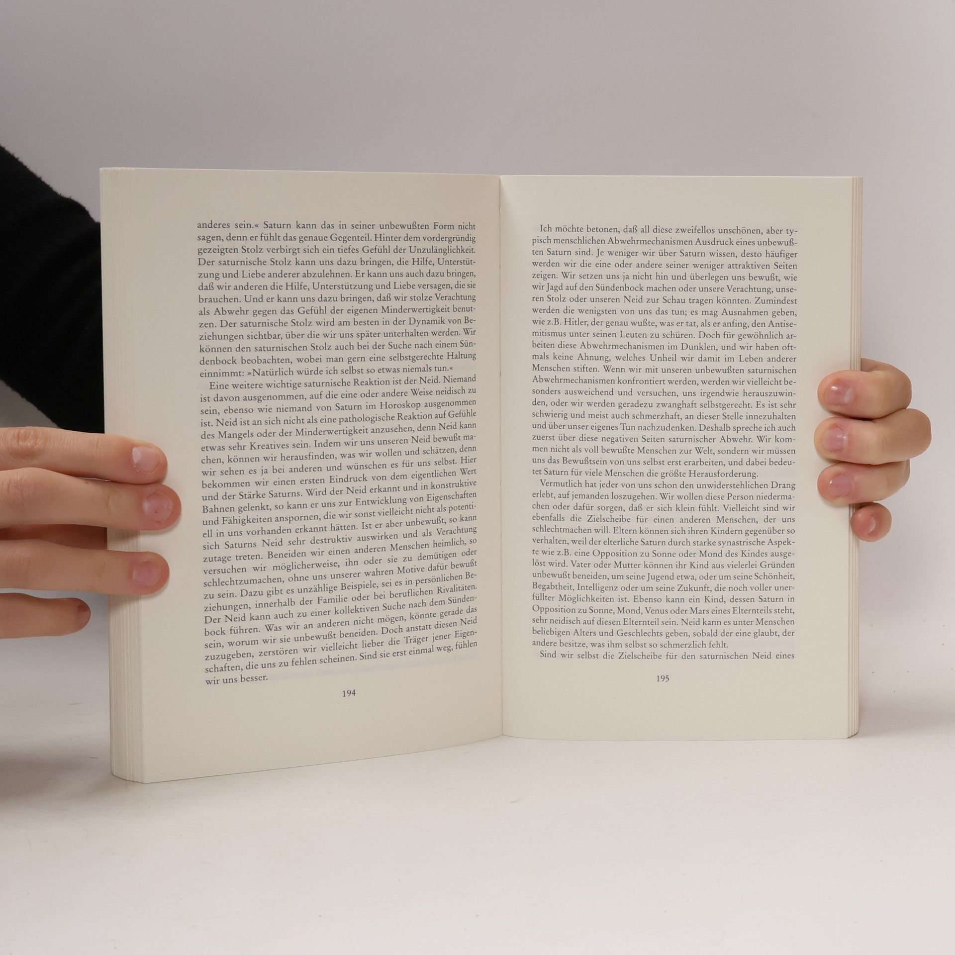 Liz Greene Abwehr und Abgrenzung