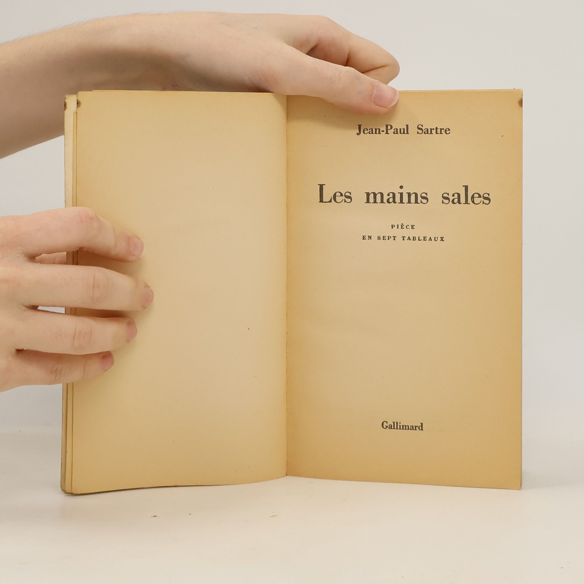 Jean-Paul Sartre Les mains sales