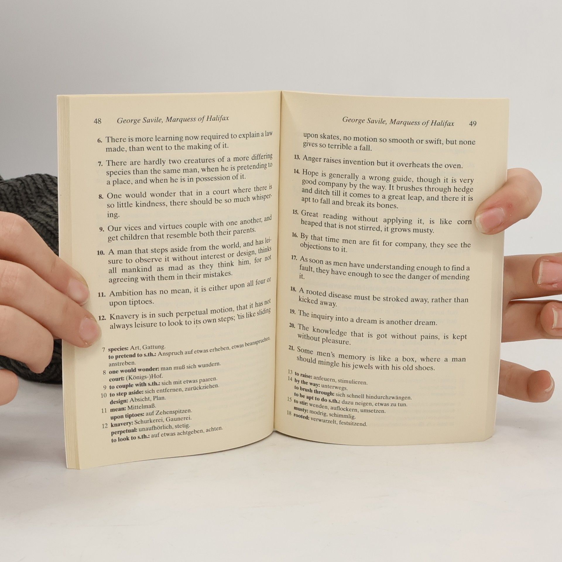 Ulrich Horstmann English Aphorisms