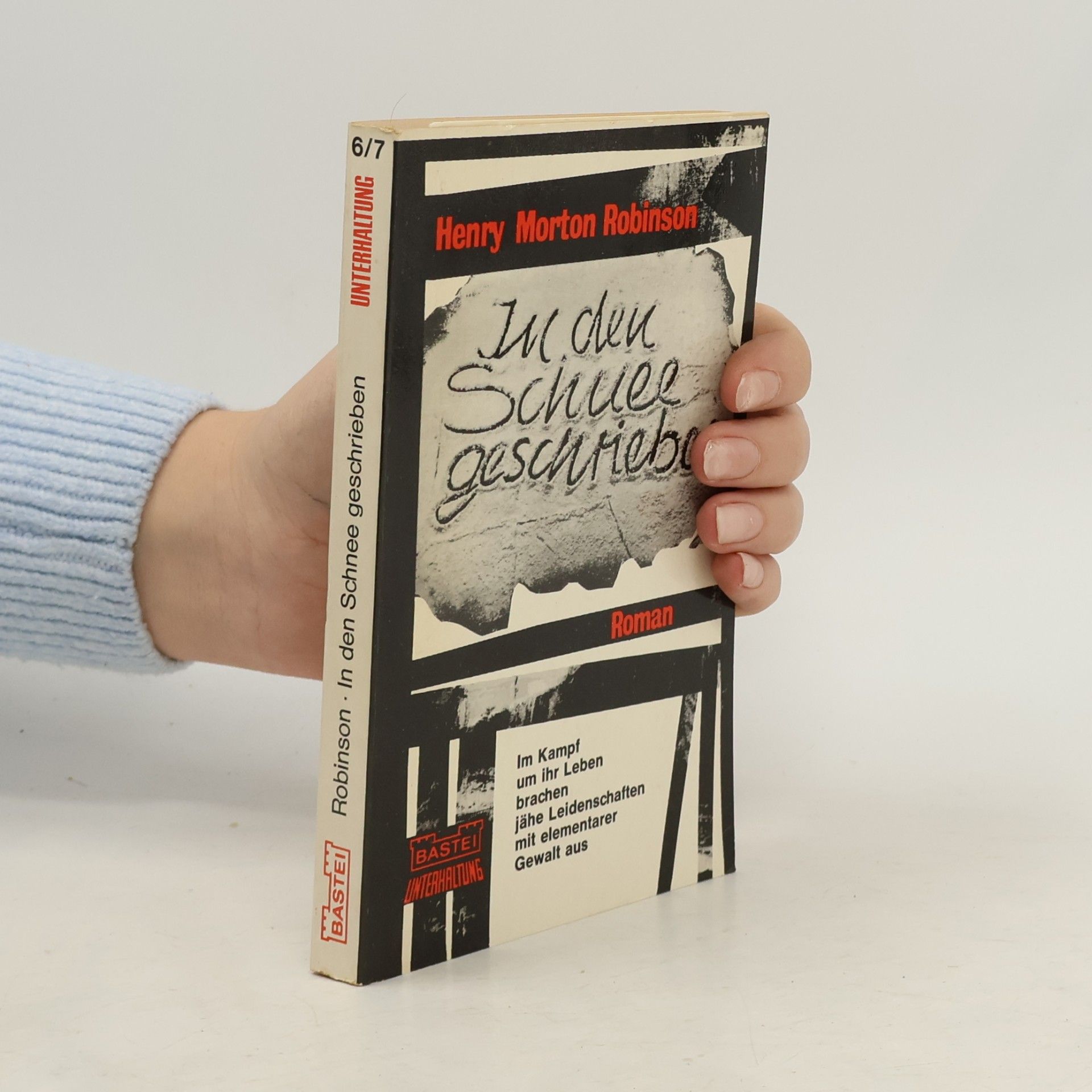 Henry Morton Robinson In den Schnee geschrieben