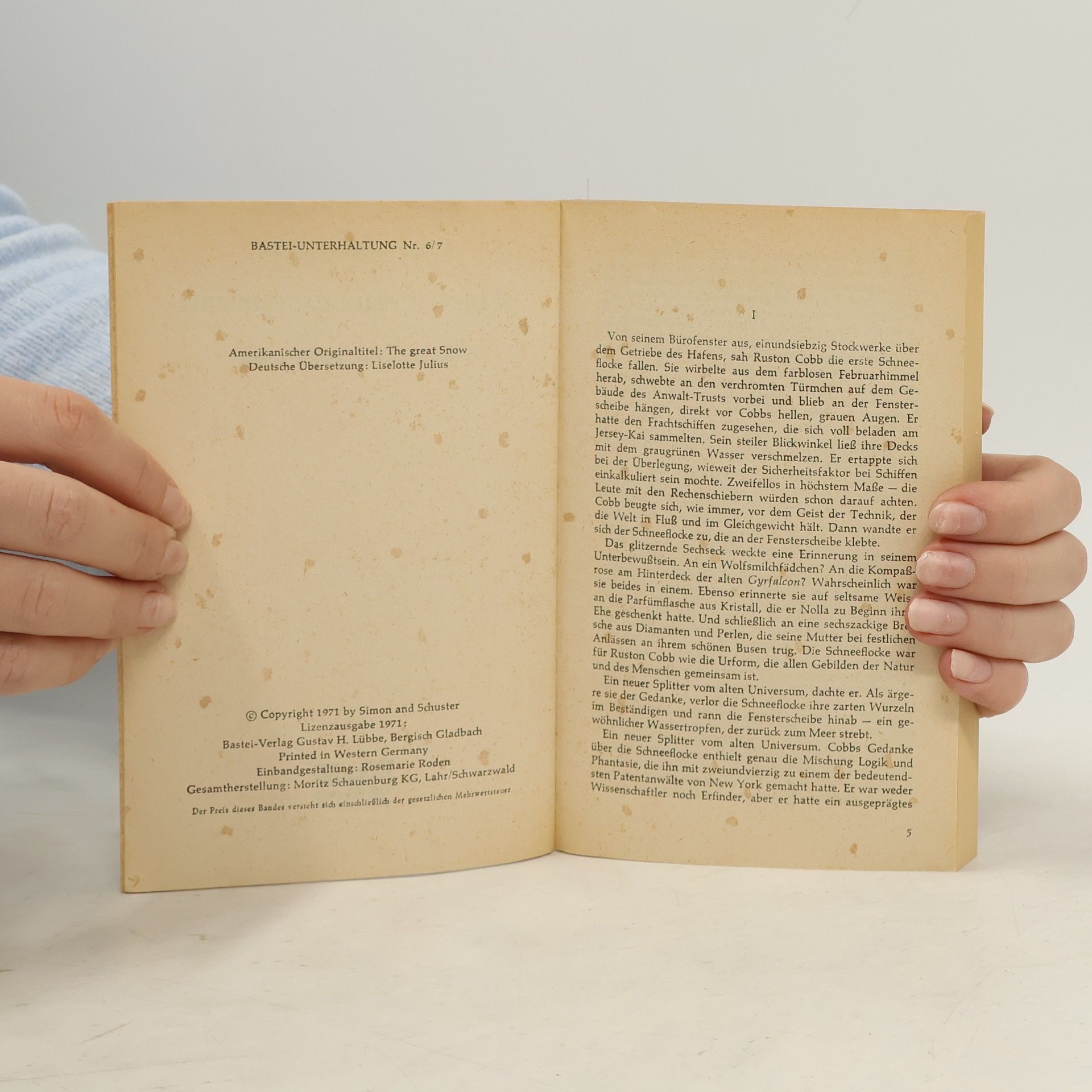 Henry Morton Robinson In den Schnee geschrieben