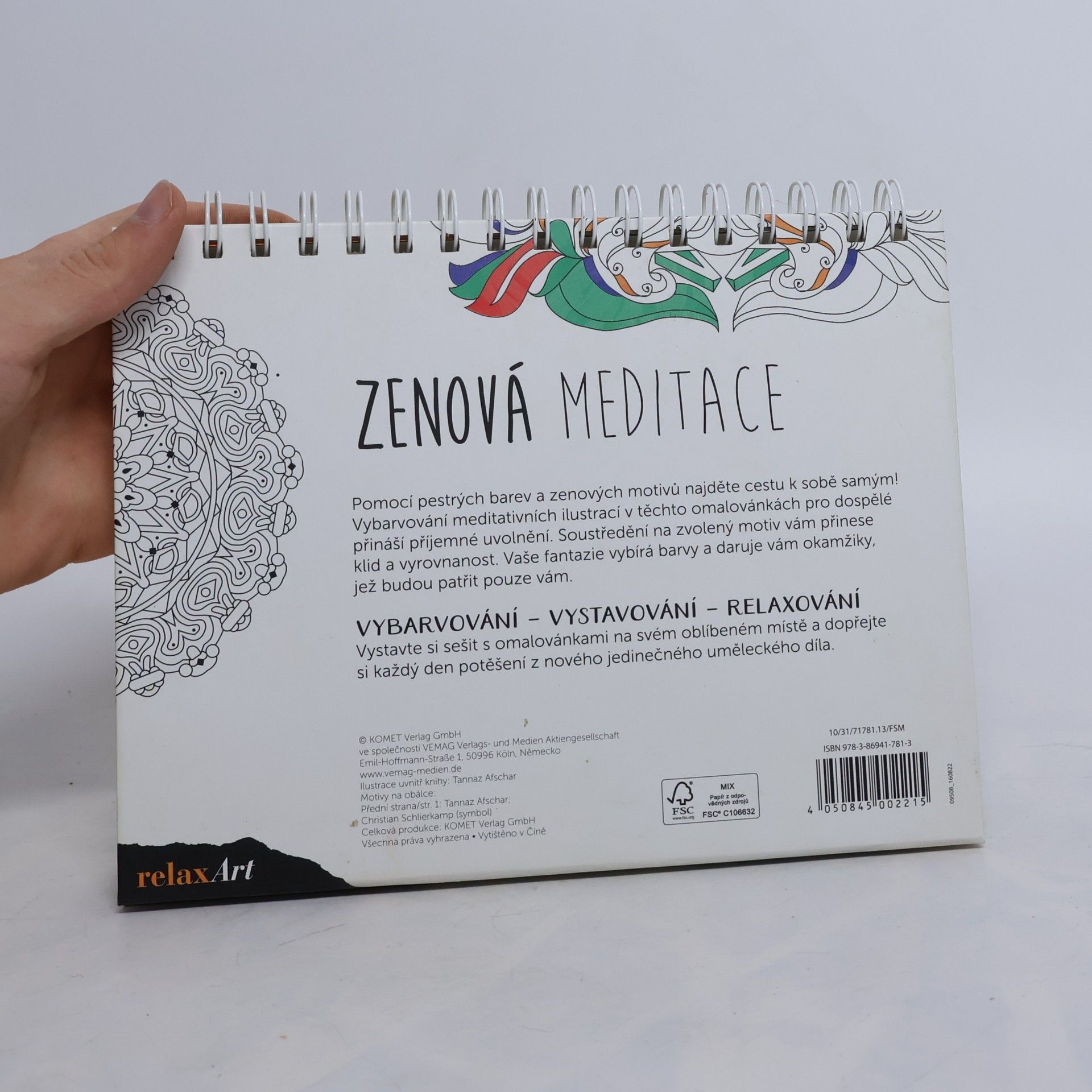 Autorenkollektiv Zenová meditácia - Relaxačné vyfarbovanie