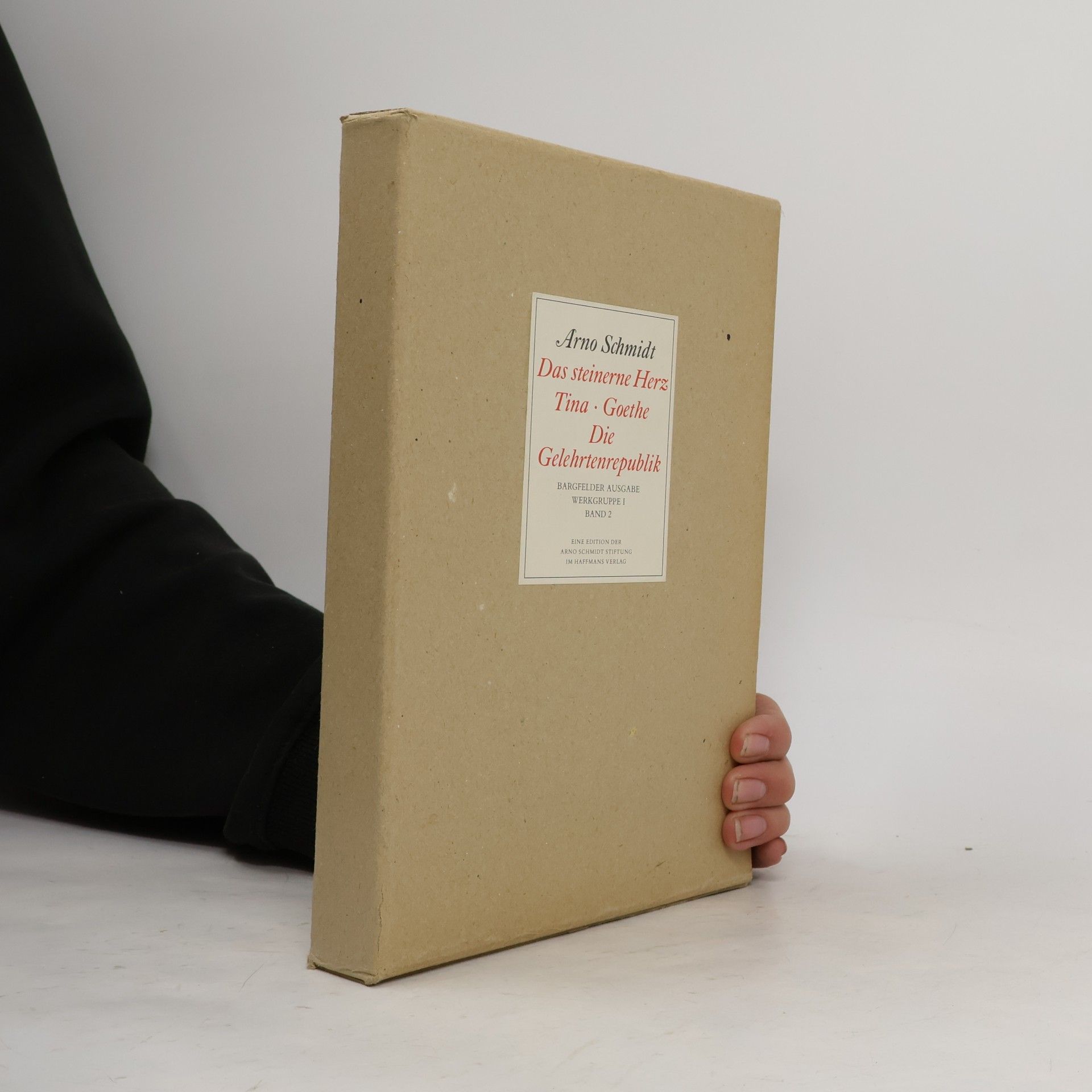 Arno Schmidt Bargfelder Ausgabe, Werkgr.1 - 2: Werke