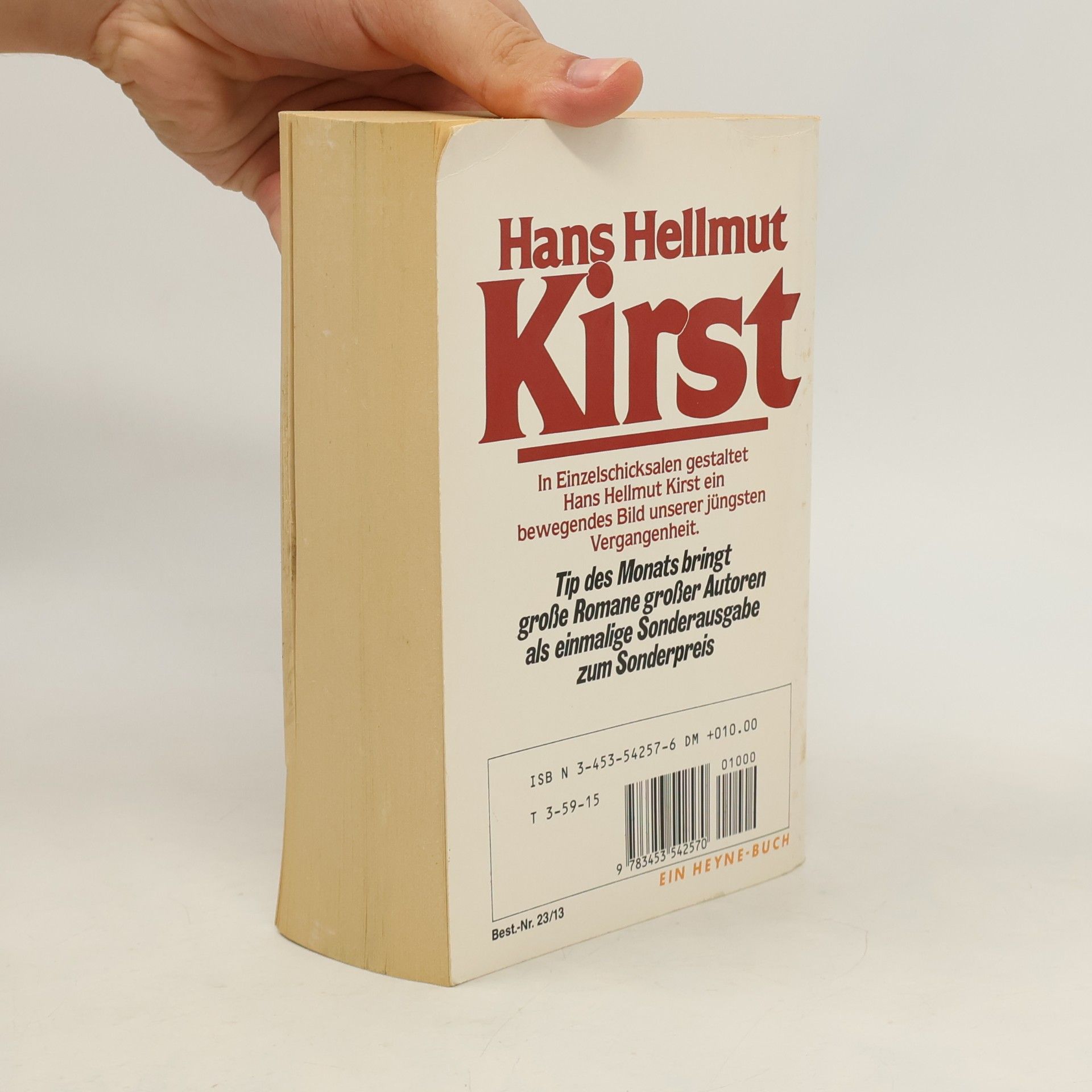 Hans Hellmut Kirst 08/15 in der Partei