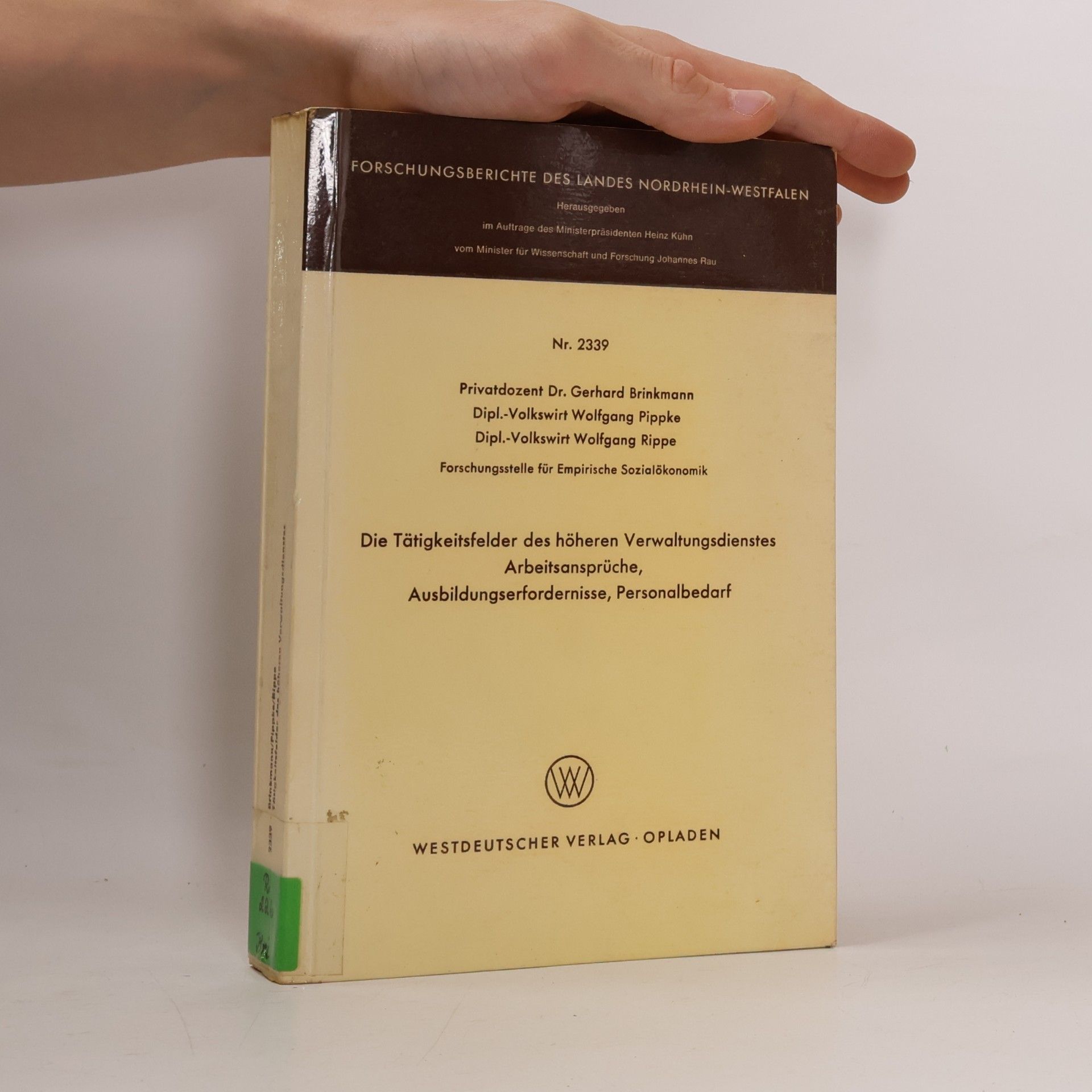 Die Tätigkeitsfelder des höheren Verwaltungsdienstes