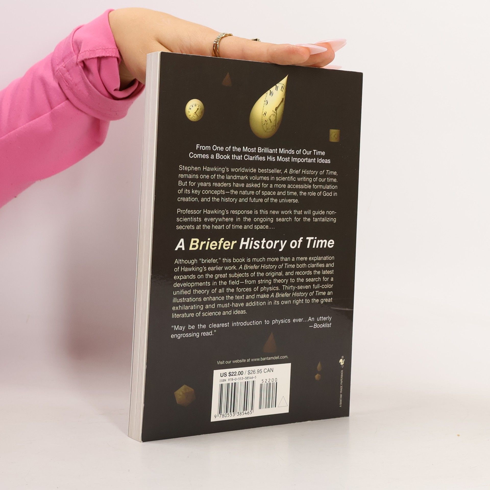 Stephen Hawking A Briefer History of Time. The Science Classic Made More Accessible - More Concise - Illustrated - Updated With The Latest Research