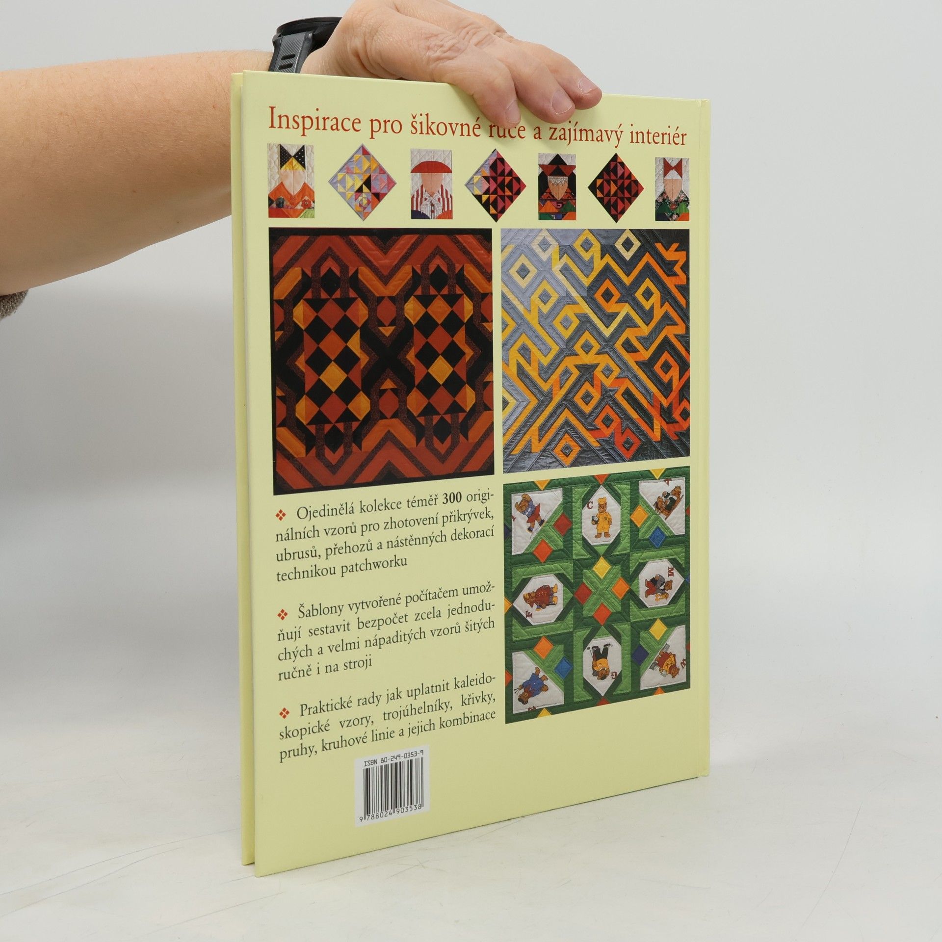 Birte Hilberg Tradiční patchwork. Vzorník originálních motivů.