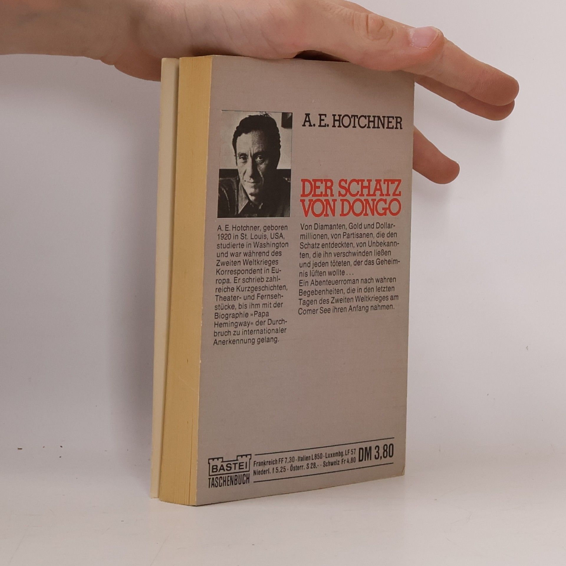 A. E. Hotchner Der Schatz von Dongo