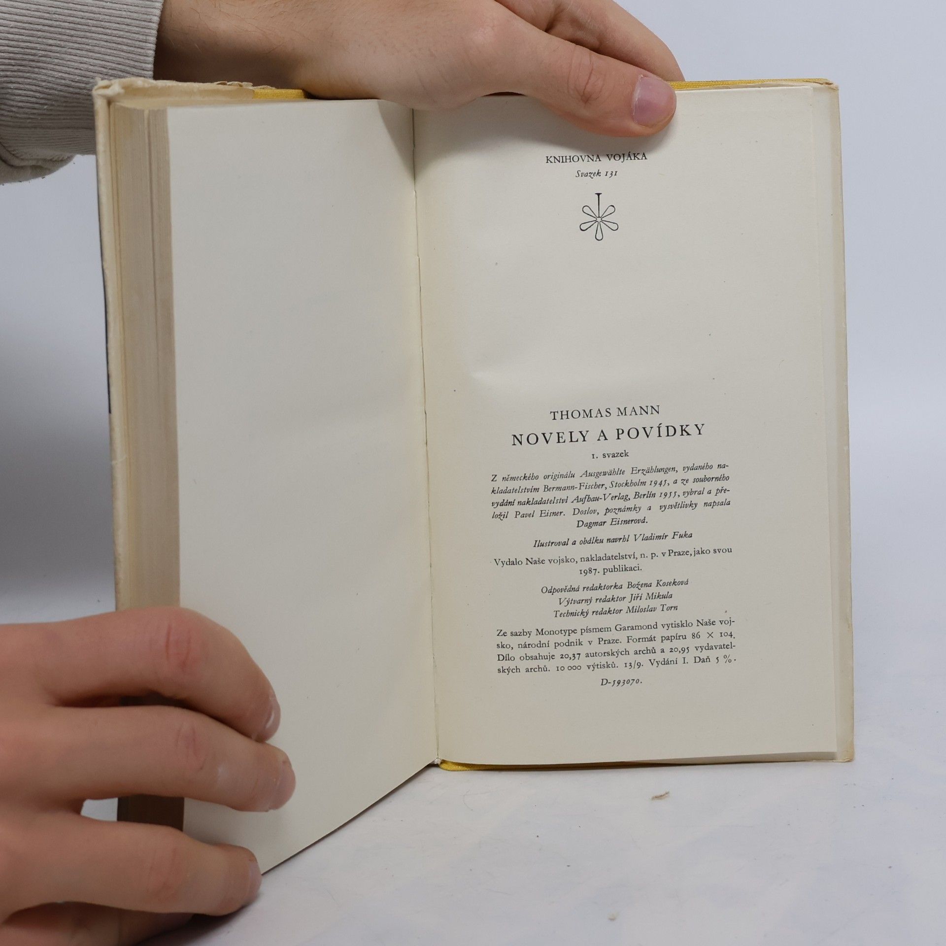 Thomas Mann Novely a povídky I.