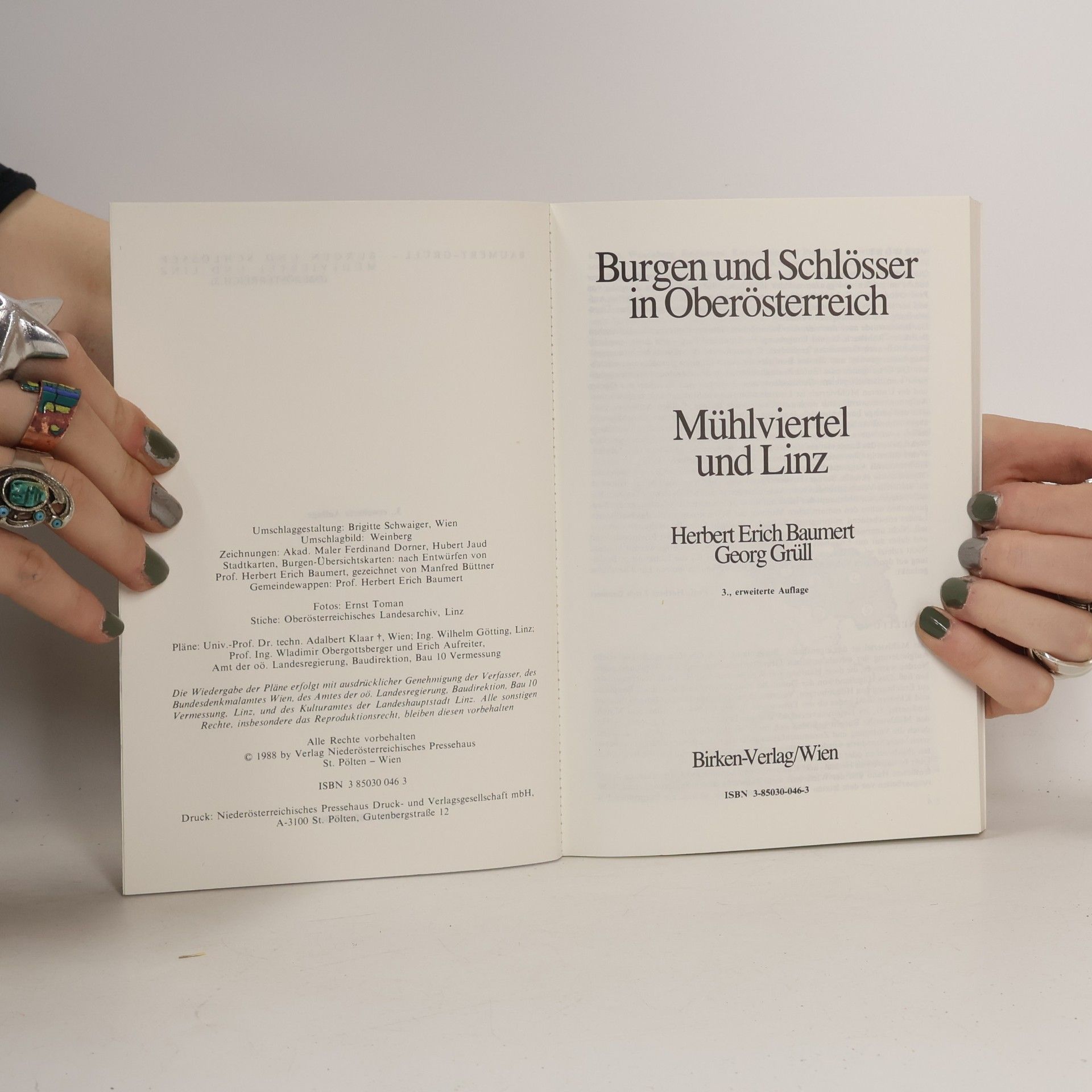 Herbert Erich Baumert Mühlviertel und Linz - 3. erweiterte Auflage