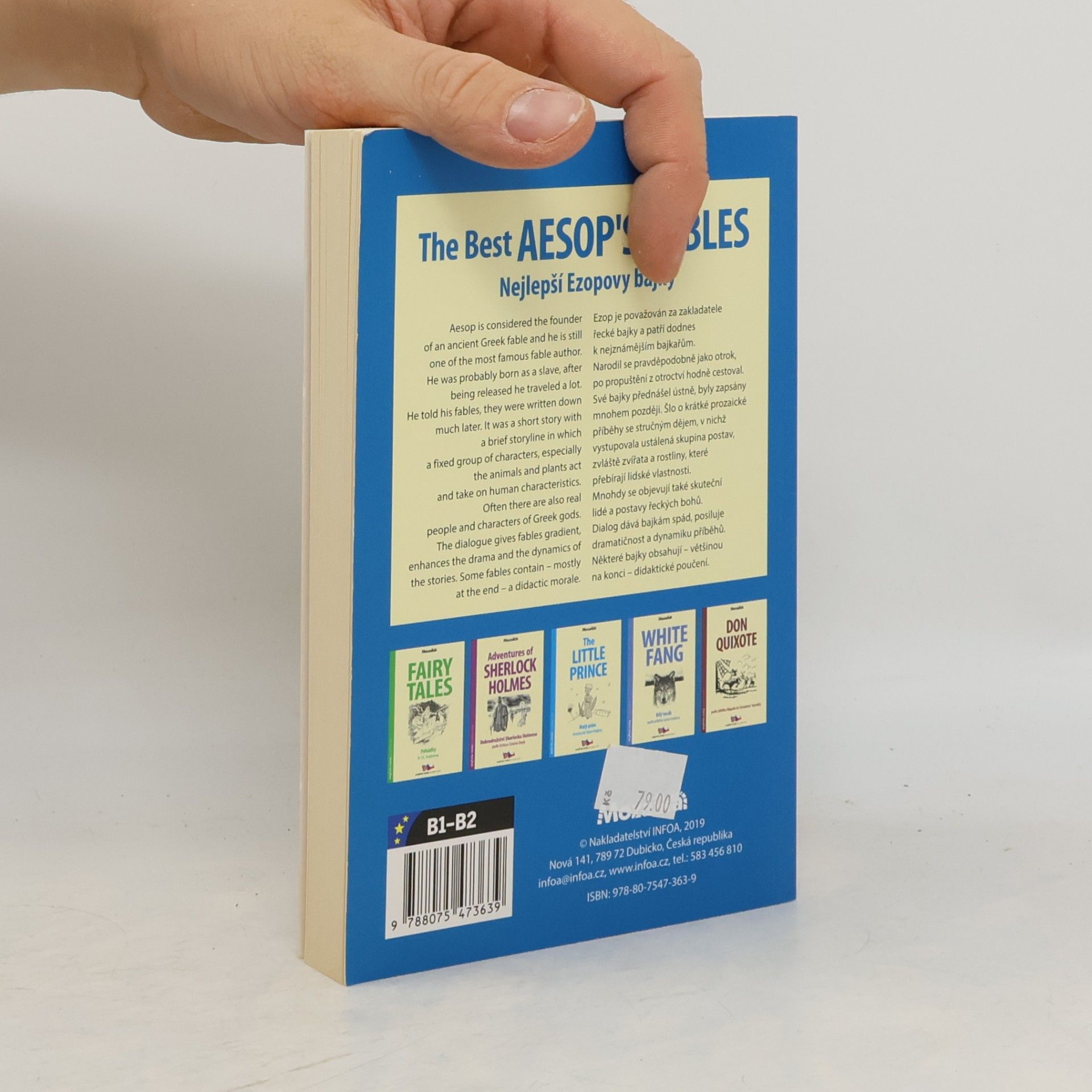 Drahomíra Michnová The Best Aesop's fables. Nejlepší Ezopovy bajky