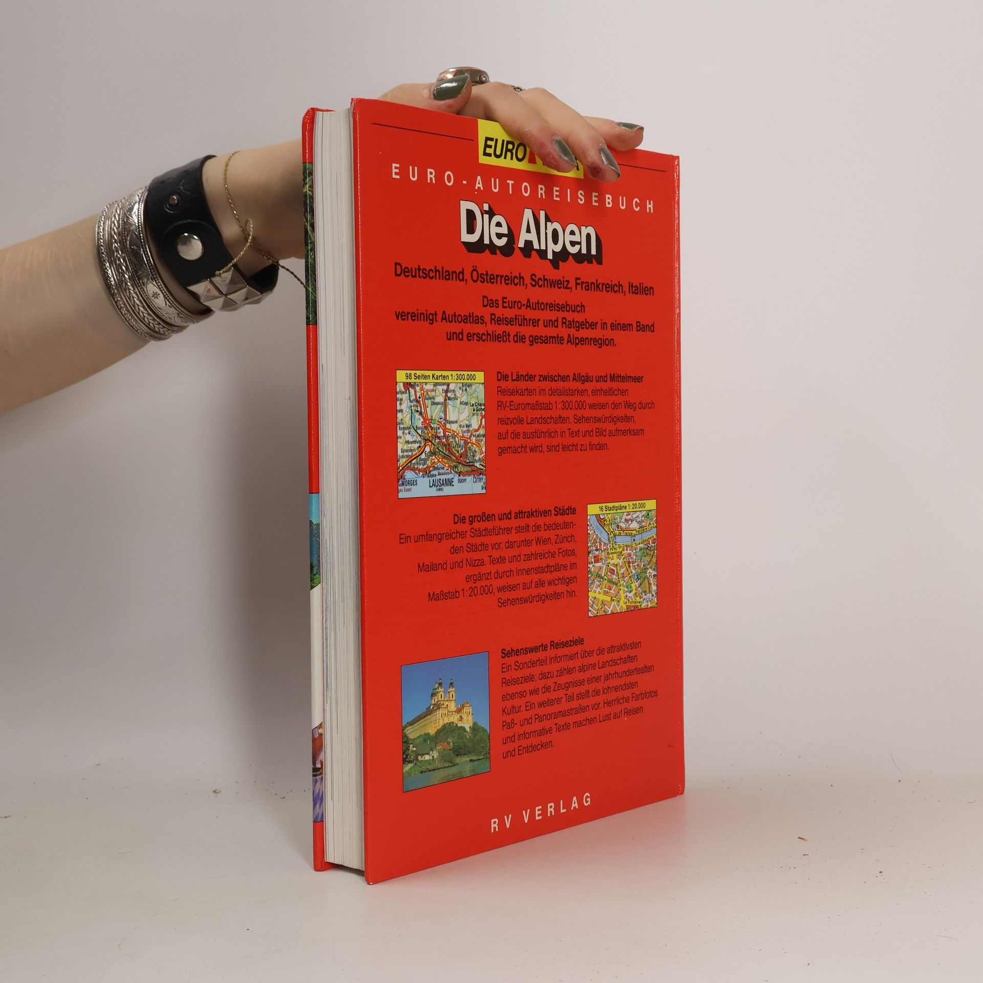 Dieter Maier Die Alpen : Euro-Autoreisebuch