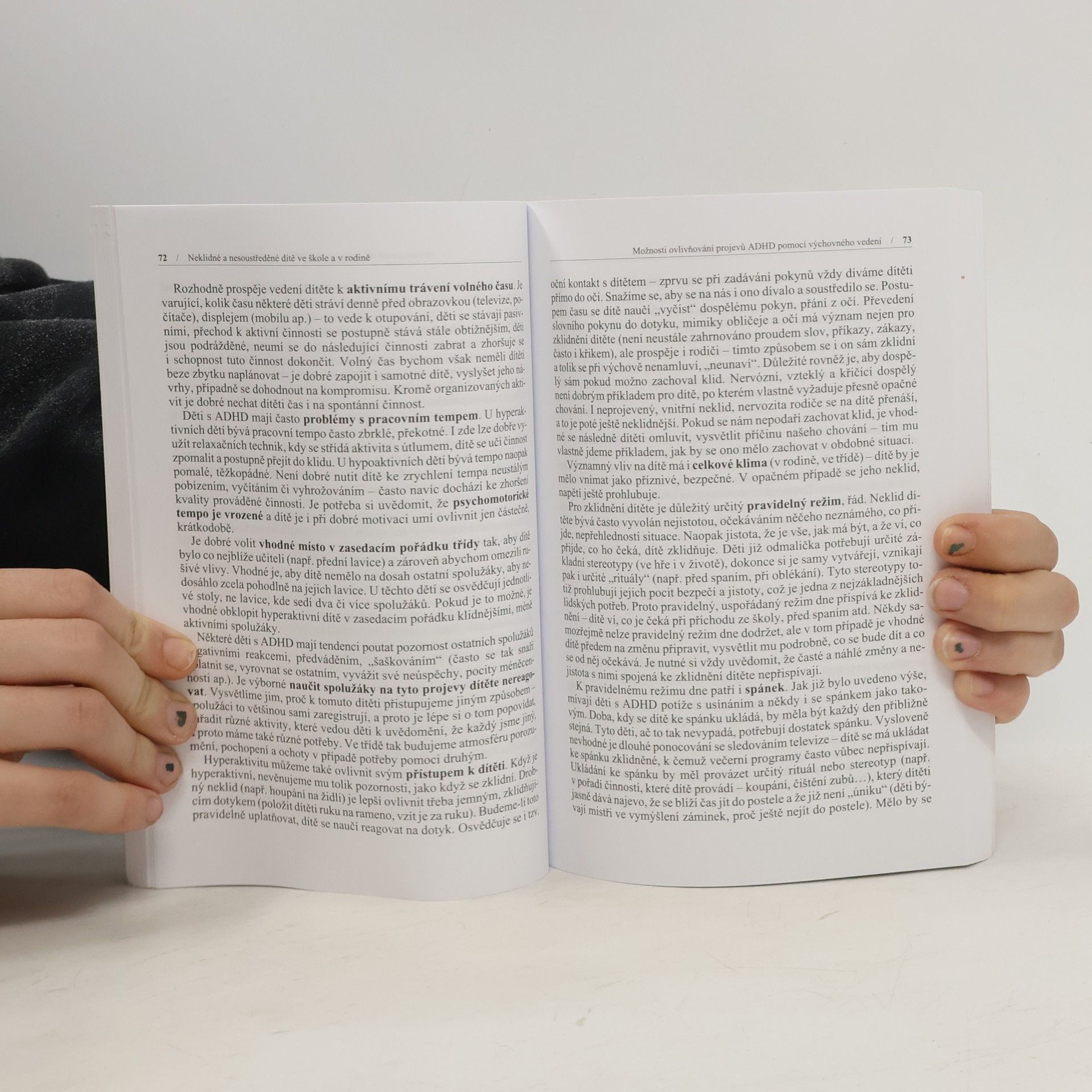 Drahomíra Jucovičová Neklidné a nesoustředěné dítě ve škole a v rodině