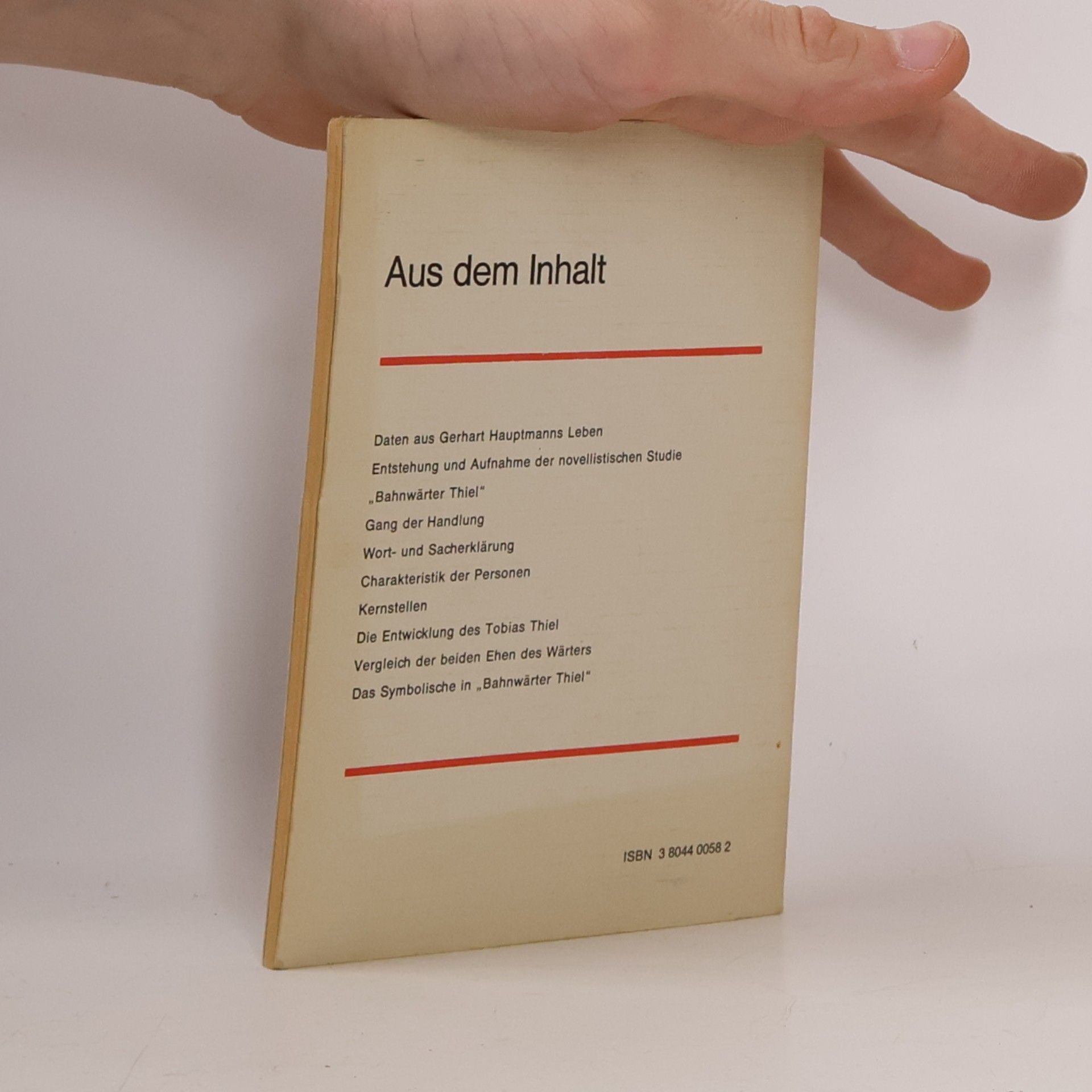 Ipke Nommensen Erläuterungen zu Gerhart Hauptmanns Bahnwärter Thiel