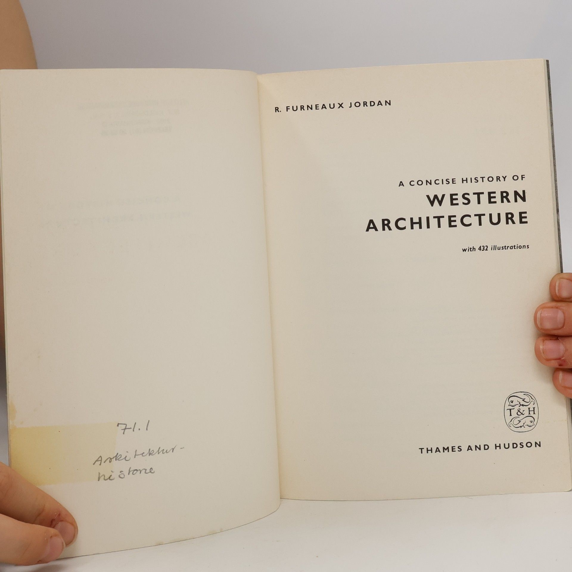 R. Furneaux Jordan A Concise History of Western Architecture