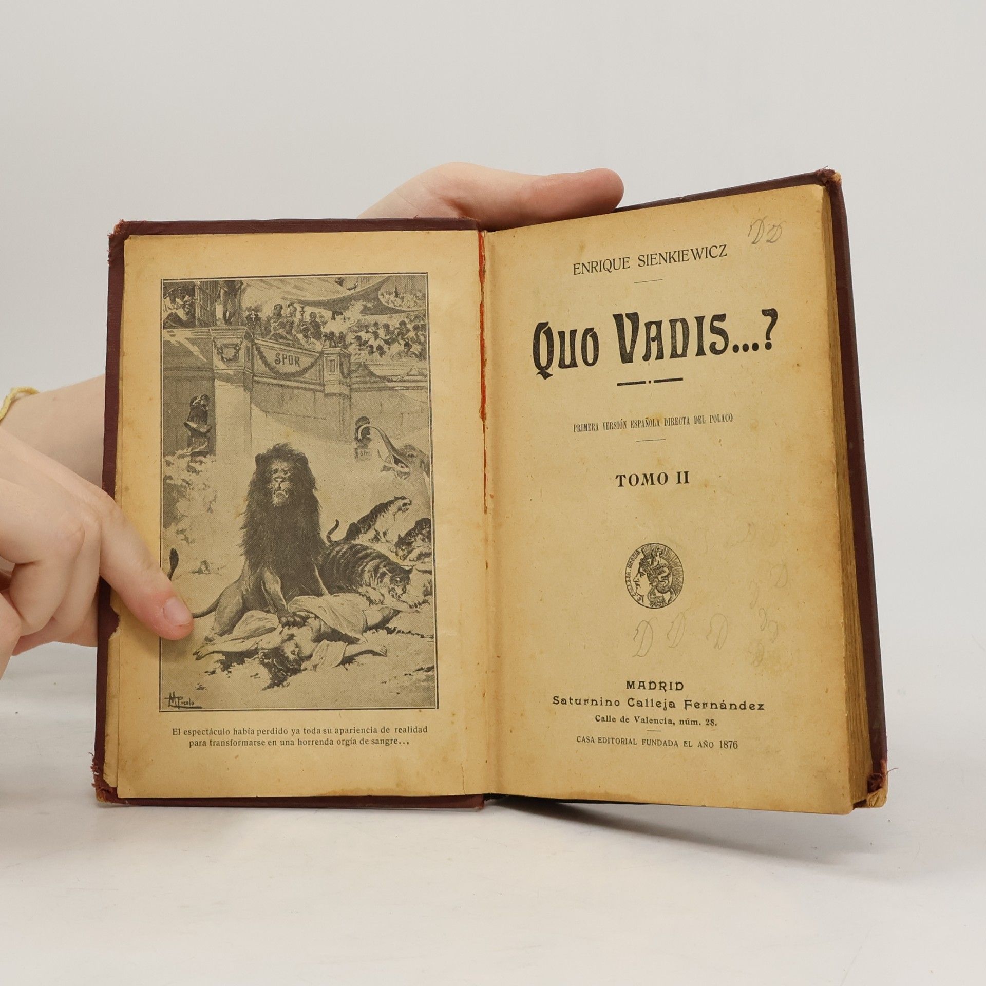 Enrique Sienkiewicz Quo Vadis...? II