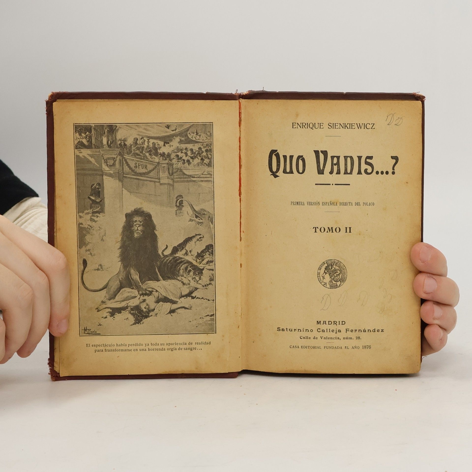 Enrique Sienkiewicz Quo Vadis...? II