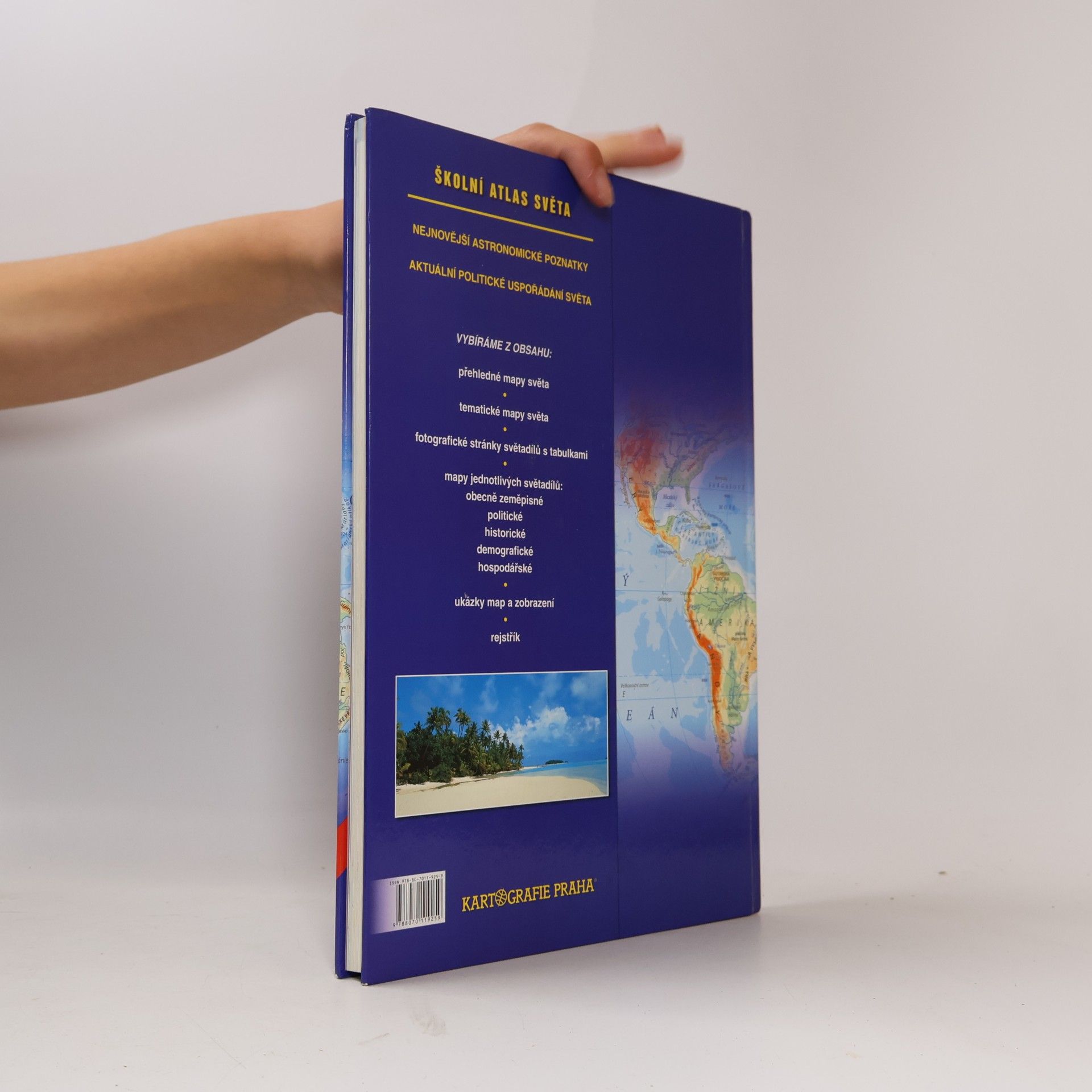 Kolektiv autorů Školní atlas světa