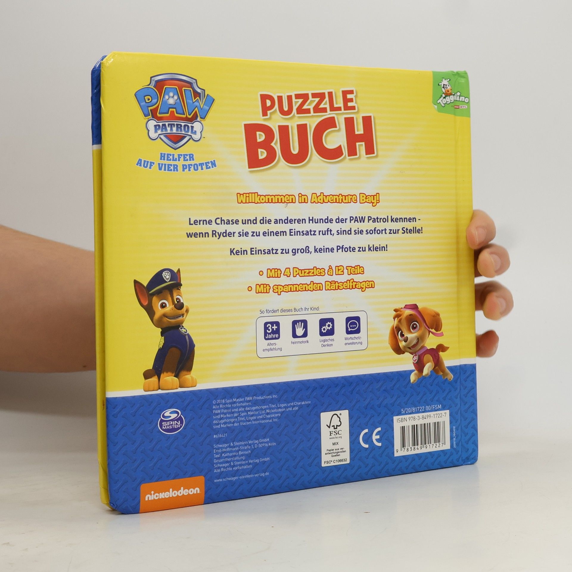 Katharina Bensch Paw Patrol Puzzlebuch
