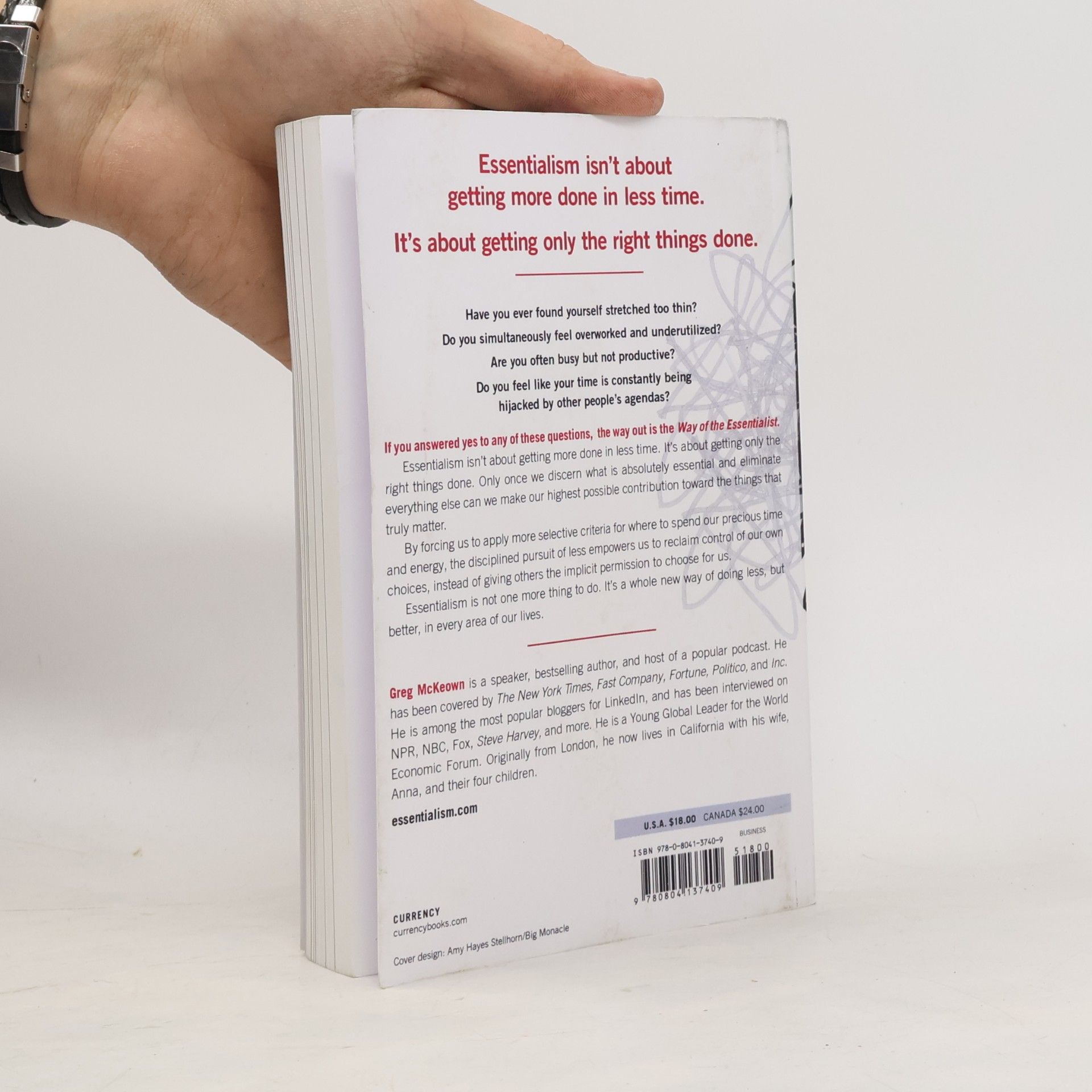 Greg McKeown Essentialism