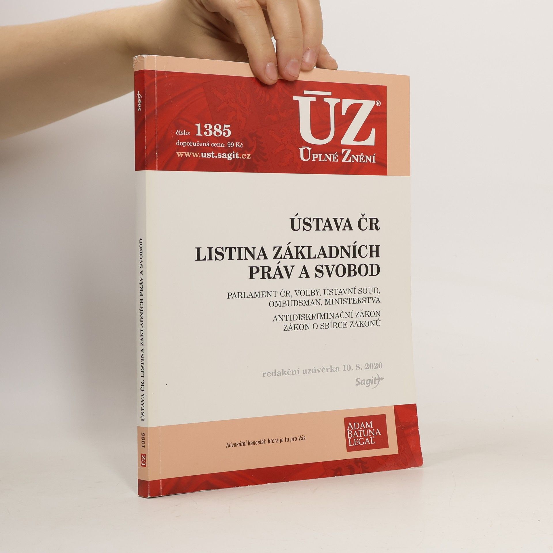 Autorenkollektiv ÚZ 1385 Ústava ČR, Listina základních práv a svobod