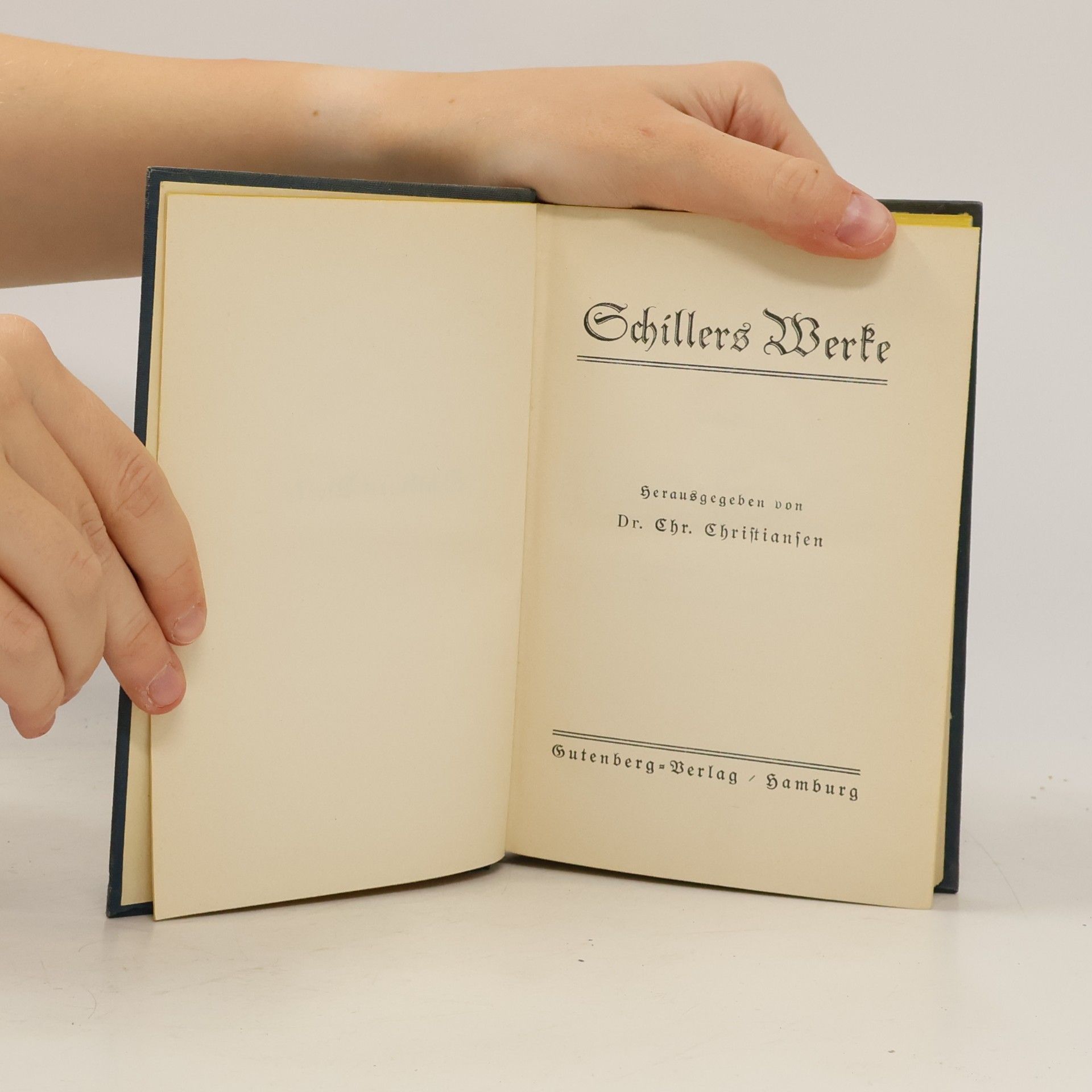 Friedrich Schiller Schillers Werke