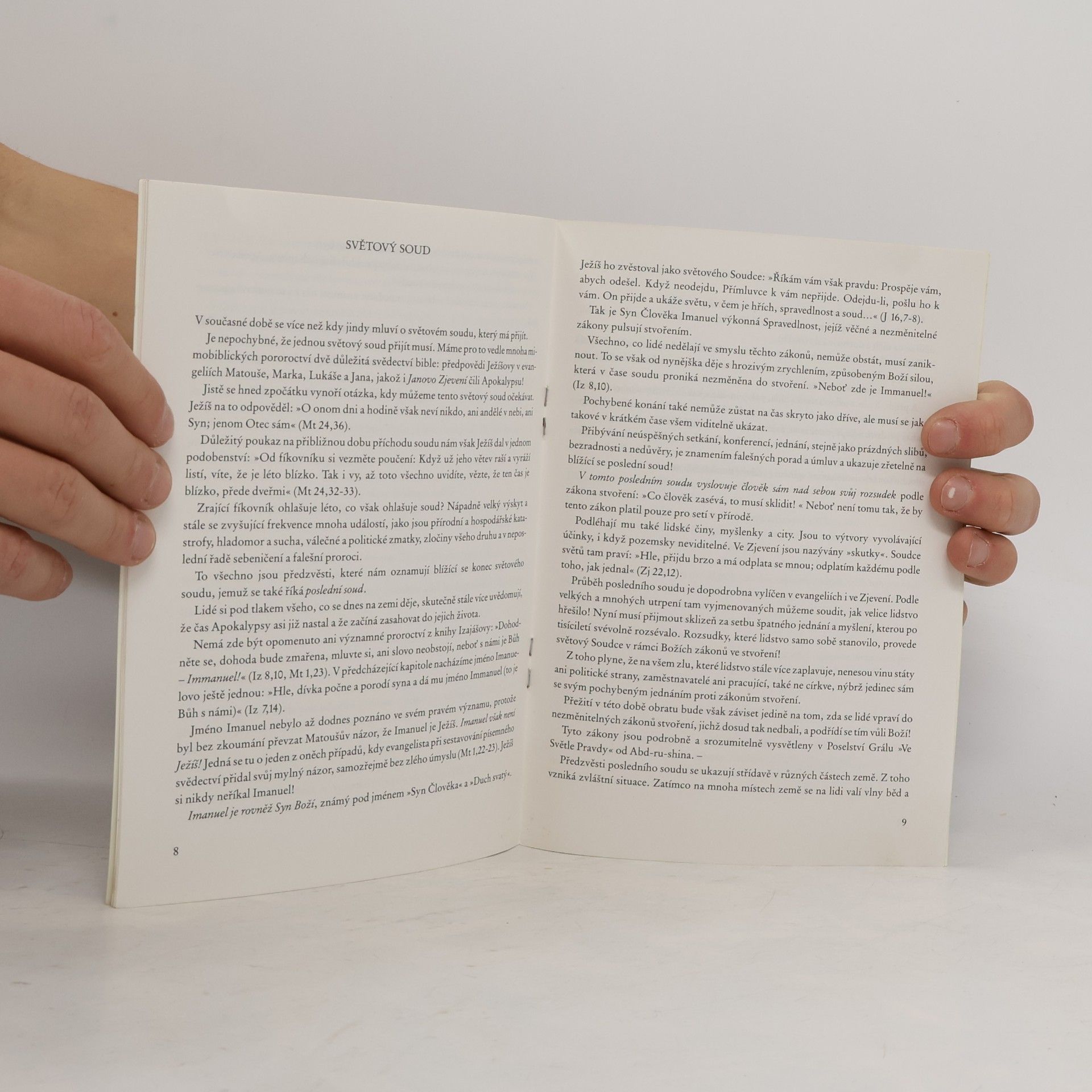 Herbert Vollmann Apokalypsa dnes