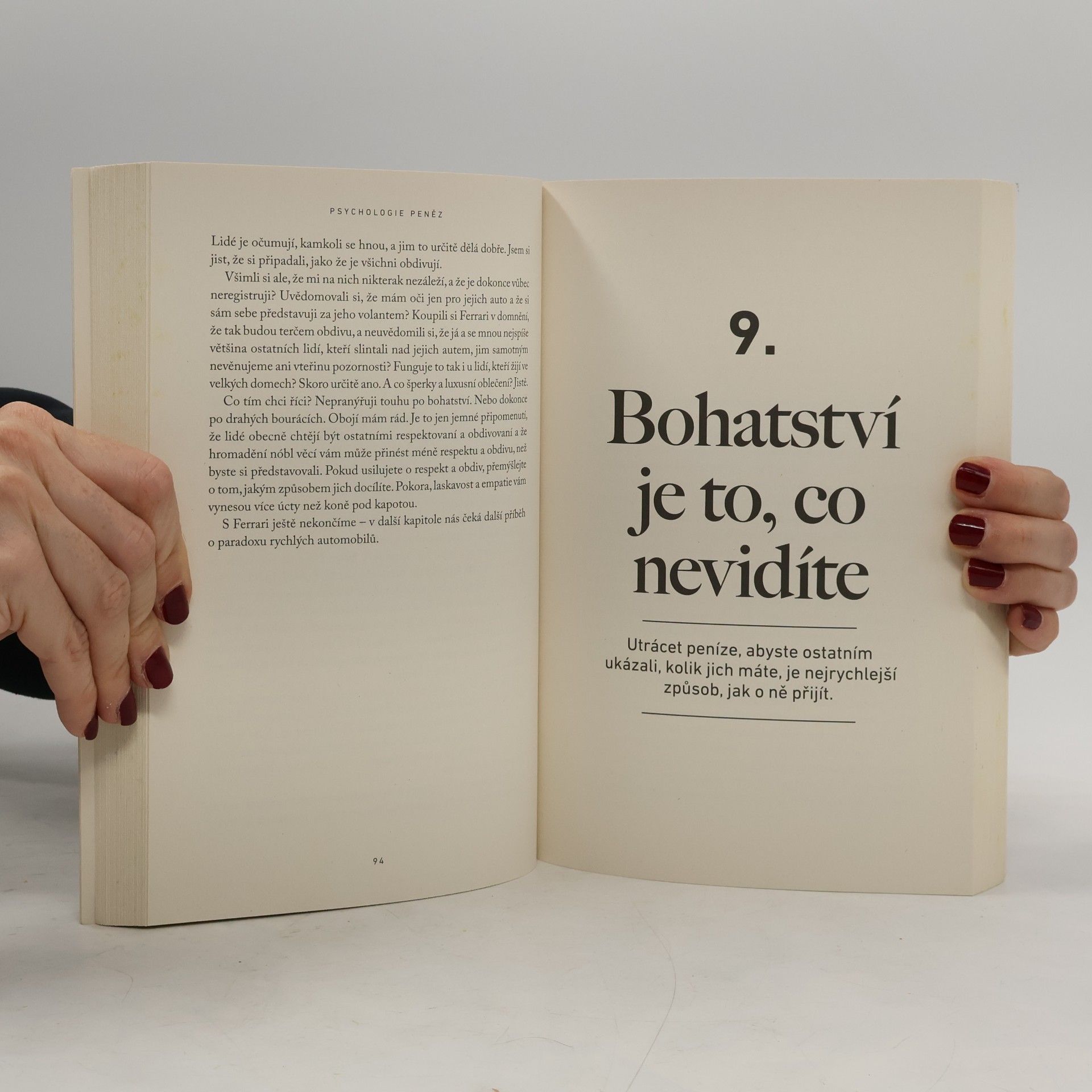 Morgan Housel Psychologie peněz. Nadčasové poznatky o bohatství, hamižnosti a štěstí