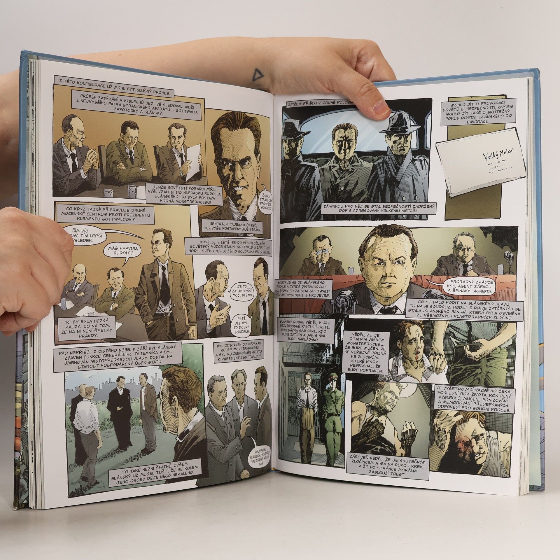 Zdeněk Ležák 100 let Československa v komiksu