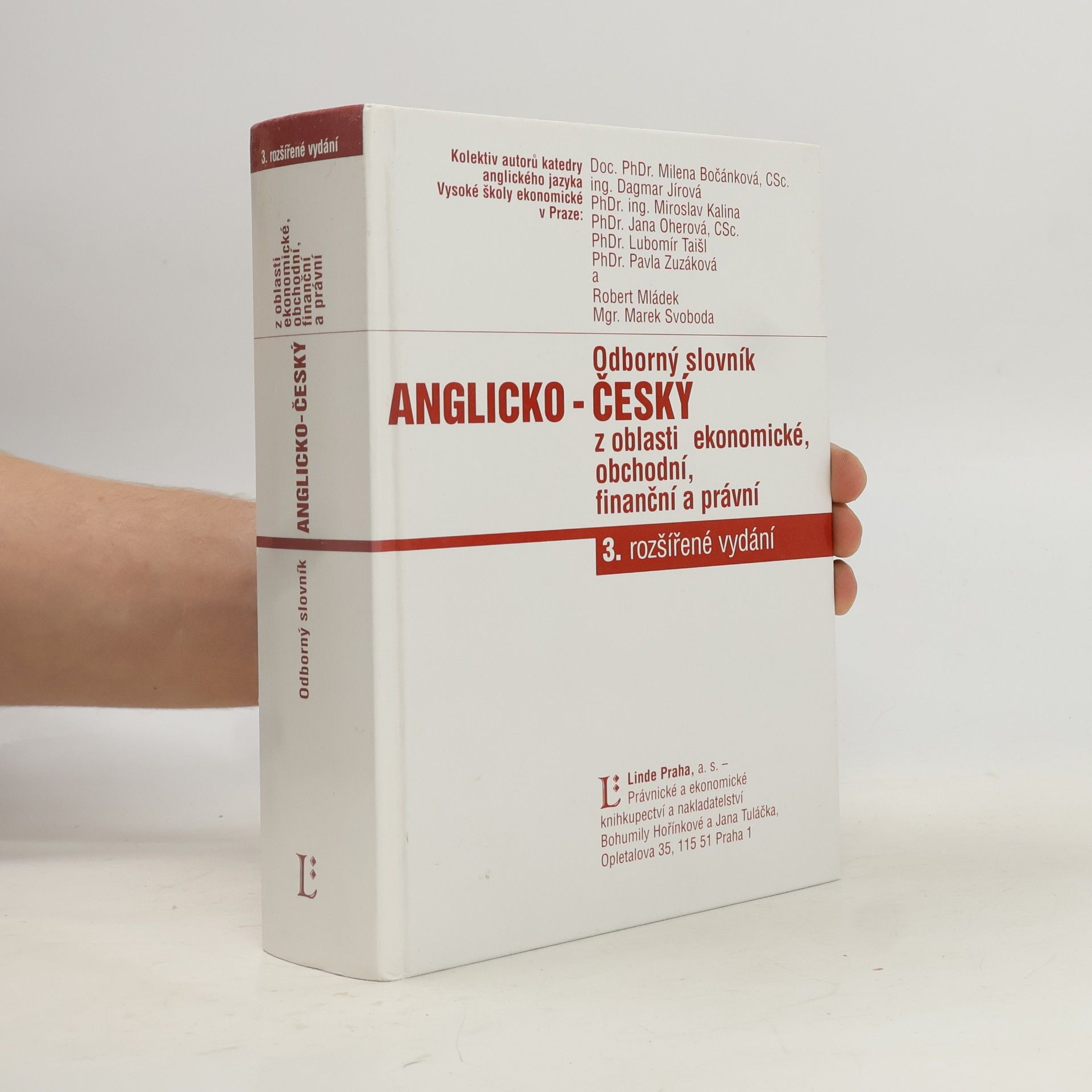 Odborný slovník anglicko-český z oblasti ekonomické, obchodní, finanční a právní (3. rozšířené vydání)
