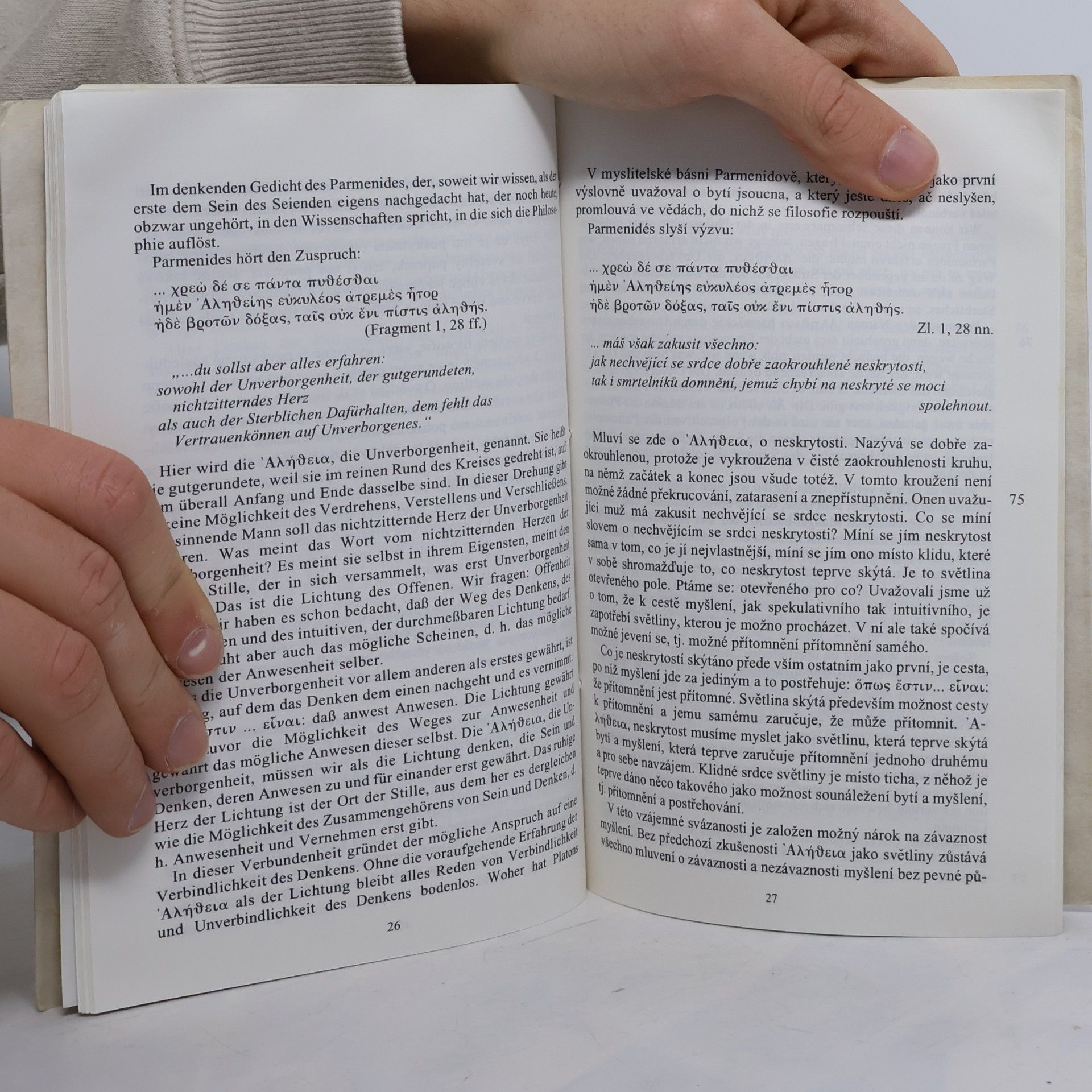 Martin Heidegger Konec filosofie a úkol myšlení