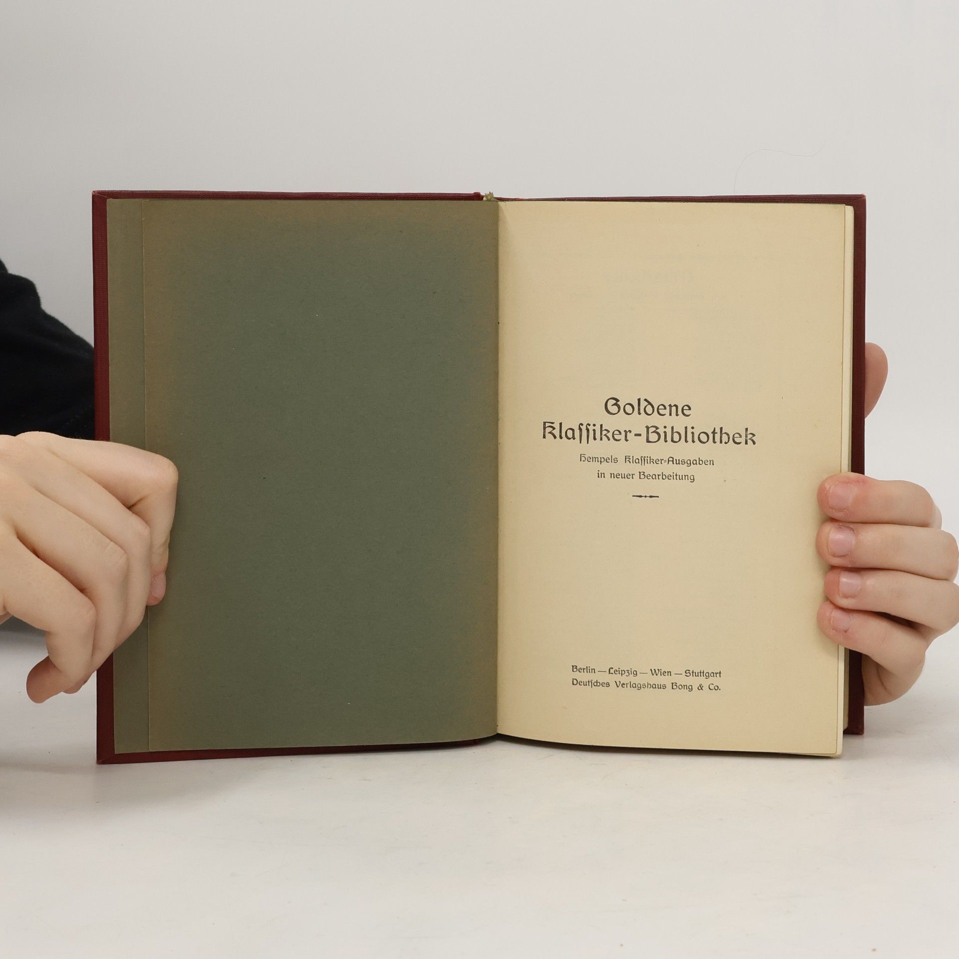 Friedrich Schiller Schillers Werke 3-5