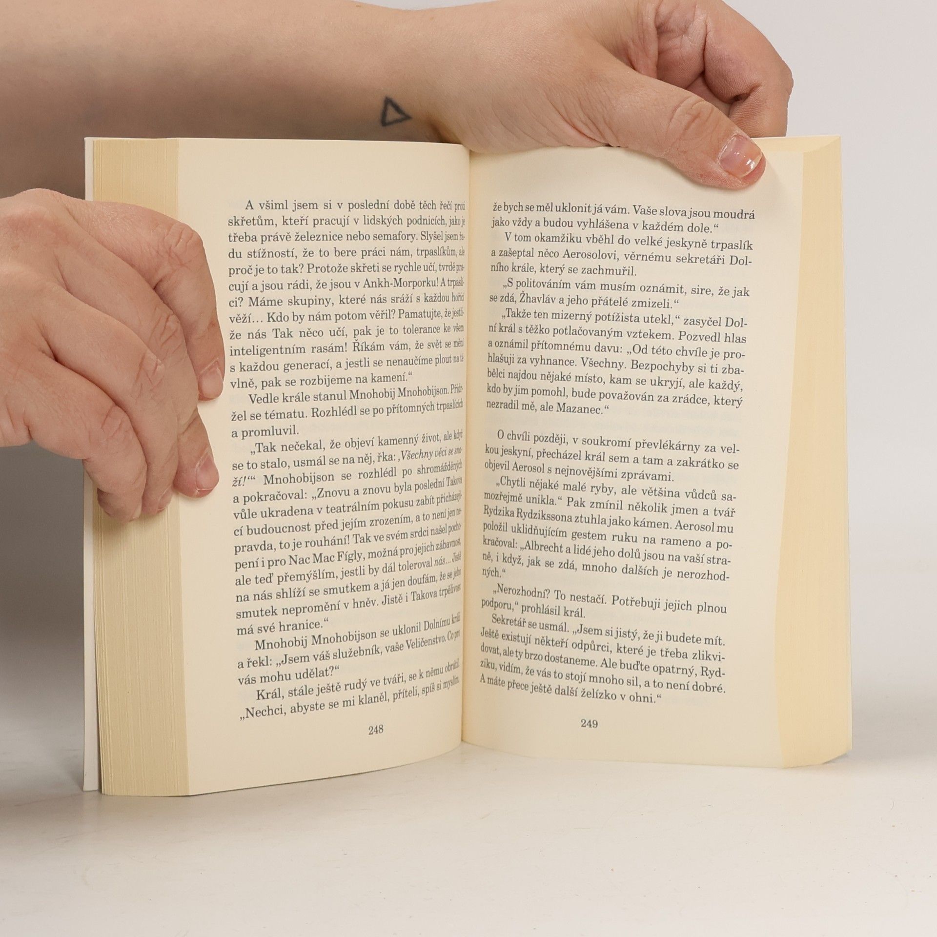 Terry Pratchett Pod parou