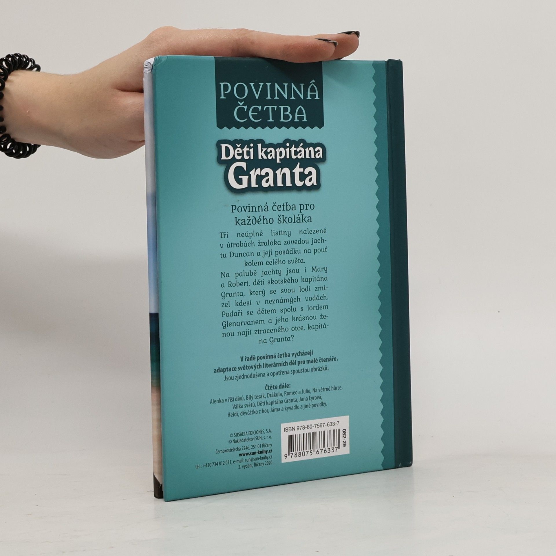 Consuelo Delgado Beistegui Děti kapitána Granta (převyprávění)