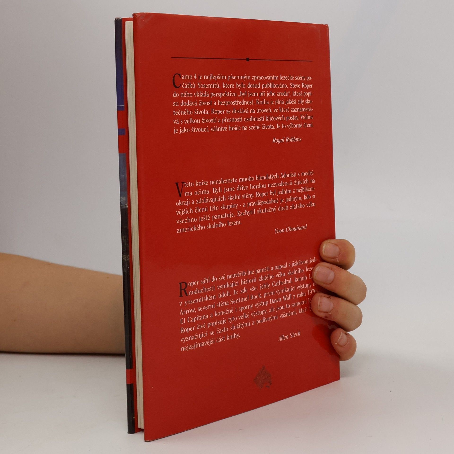 Steve Roper Camp 4 vzpomínky yosemitského skálolezce