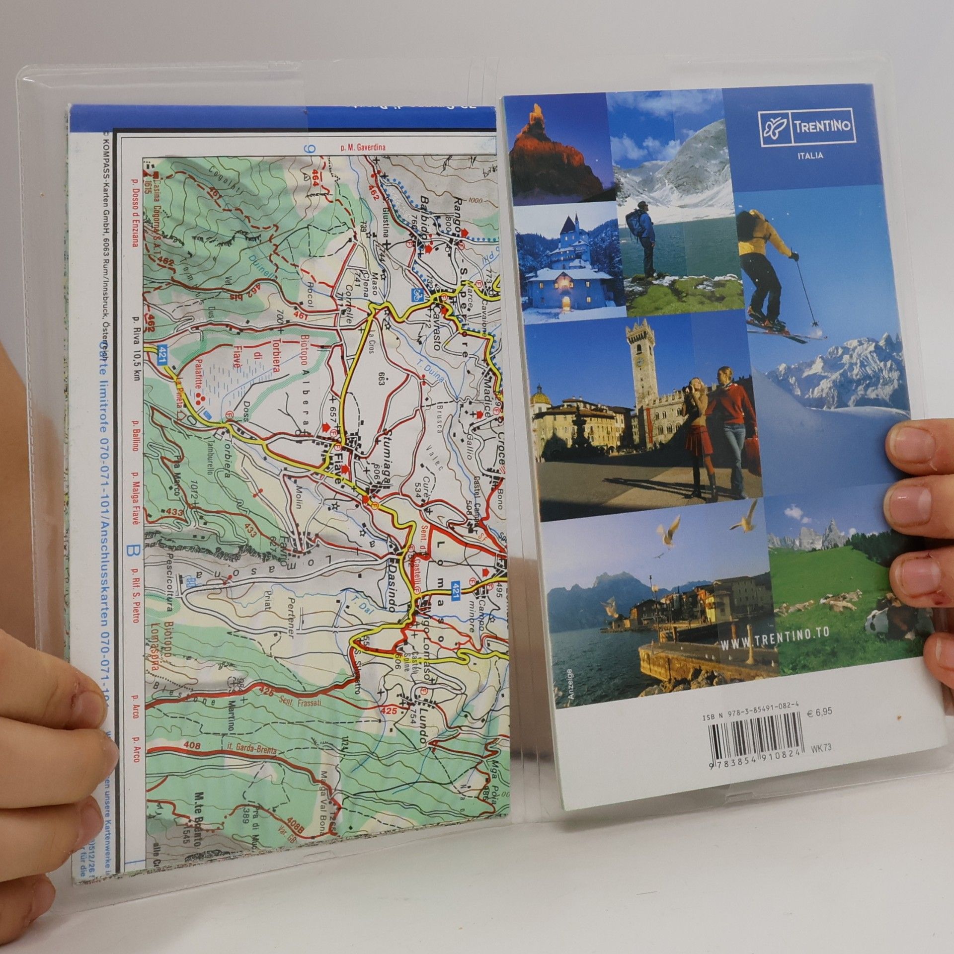 Kolektiv autorů Dolomiti di Brenta 73 Kompass
