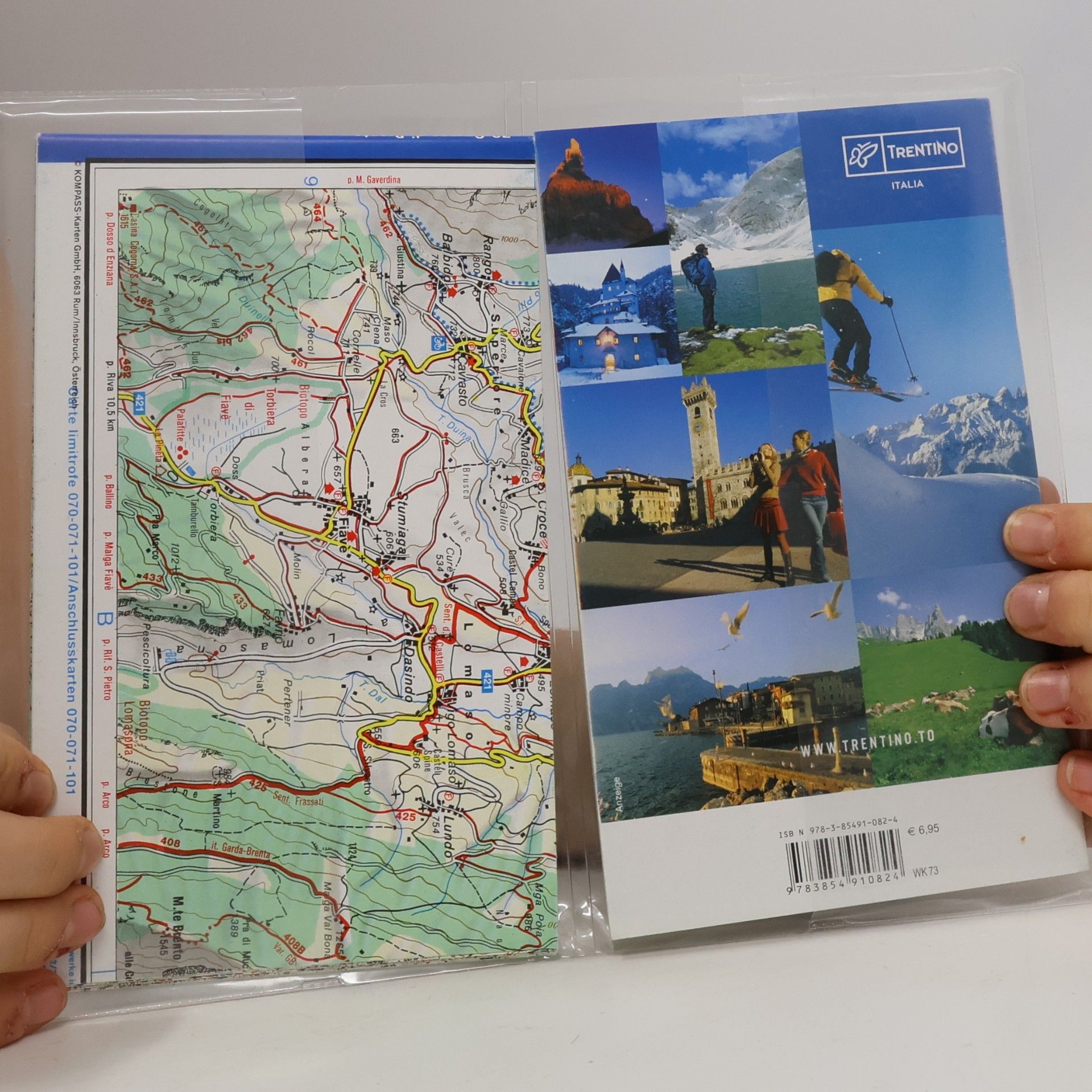 Kolektiv autorů Dolomiti di Brenta 73 Kompass