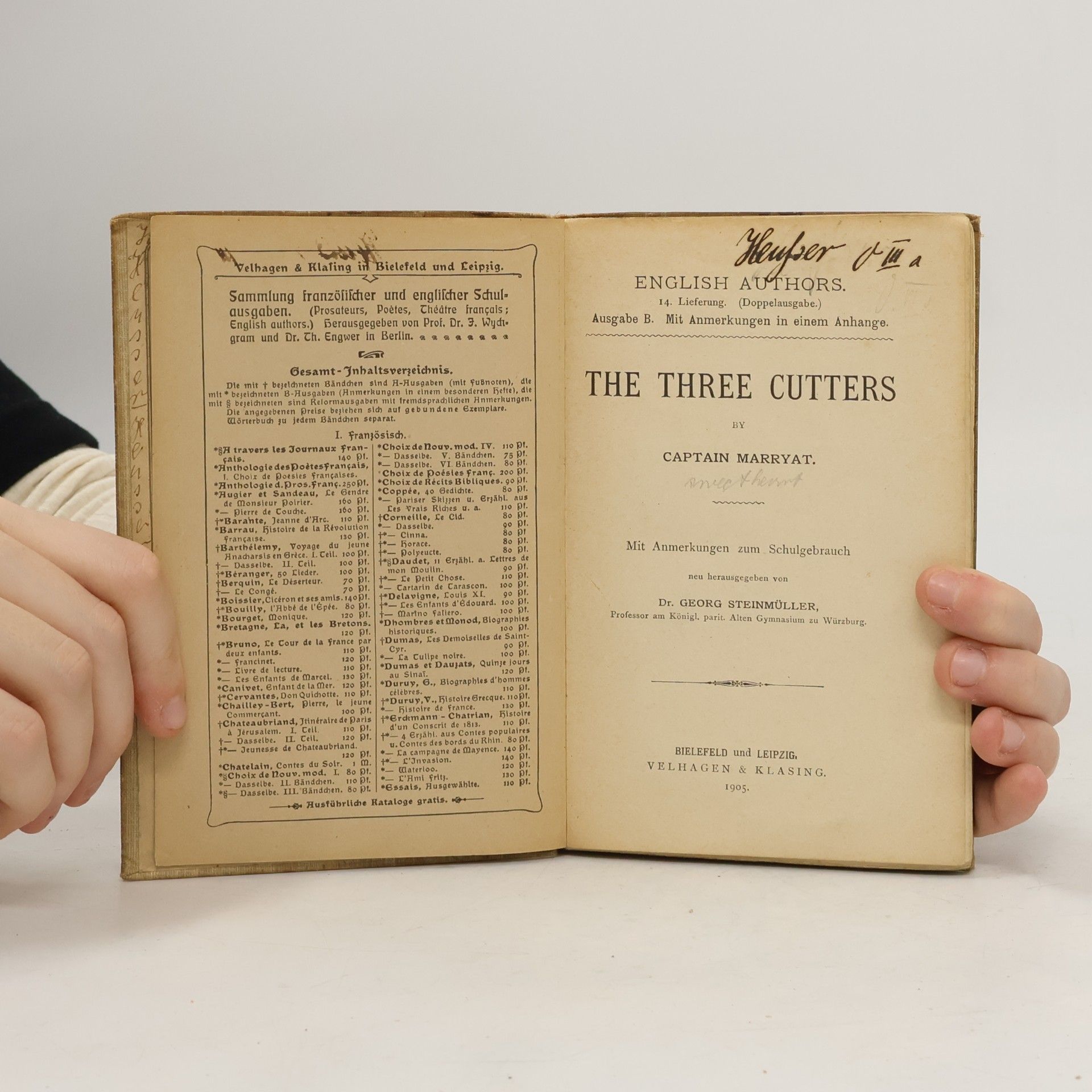 Captain Marryat The three Cutters