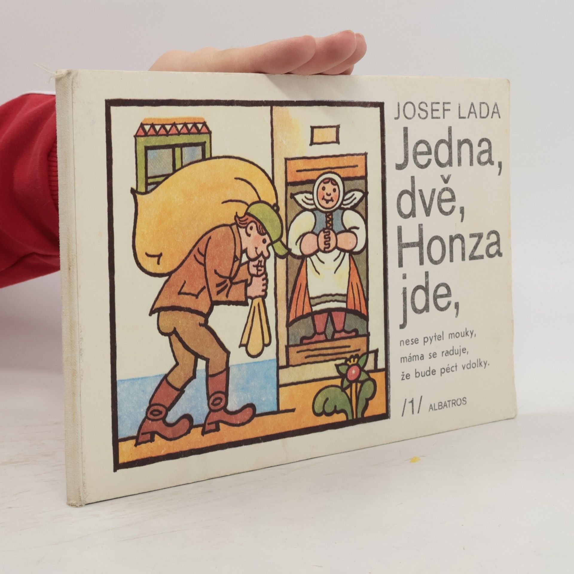 Josef Lada Jedna, dvě, Honza jde