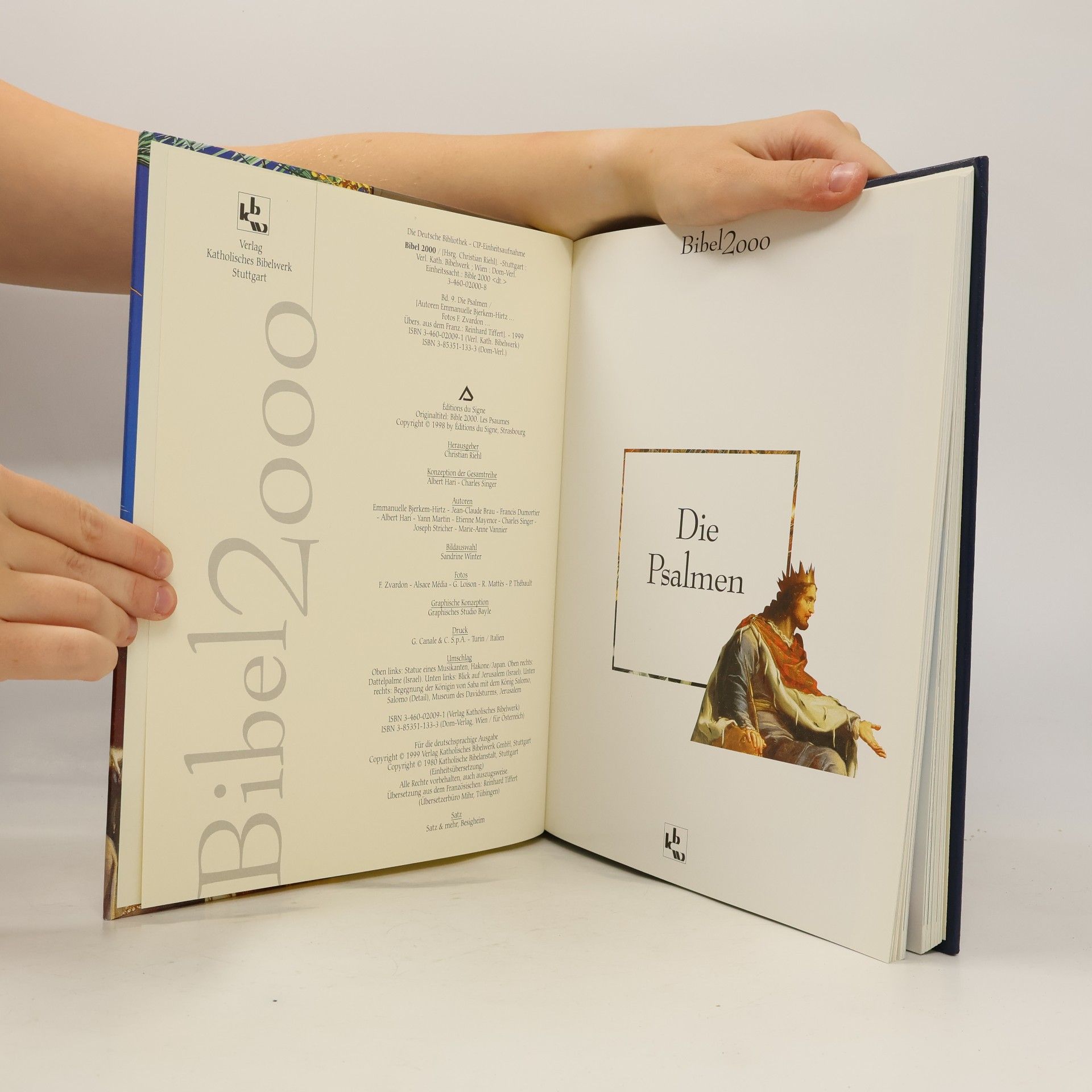 Emmanuelle Bjerkem-Hirtz Bibel 2000 - 9: Die Psalmen