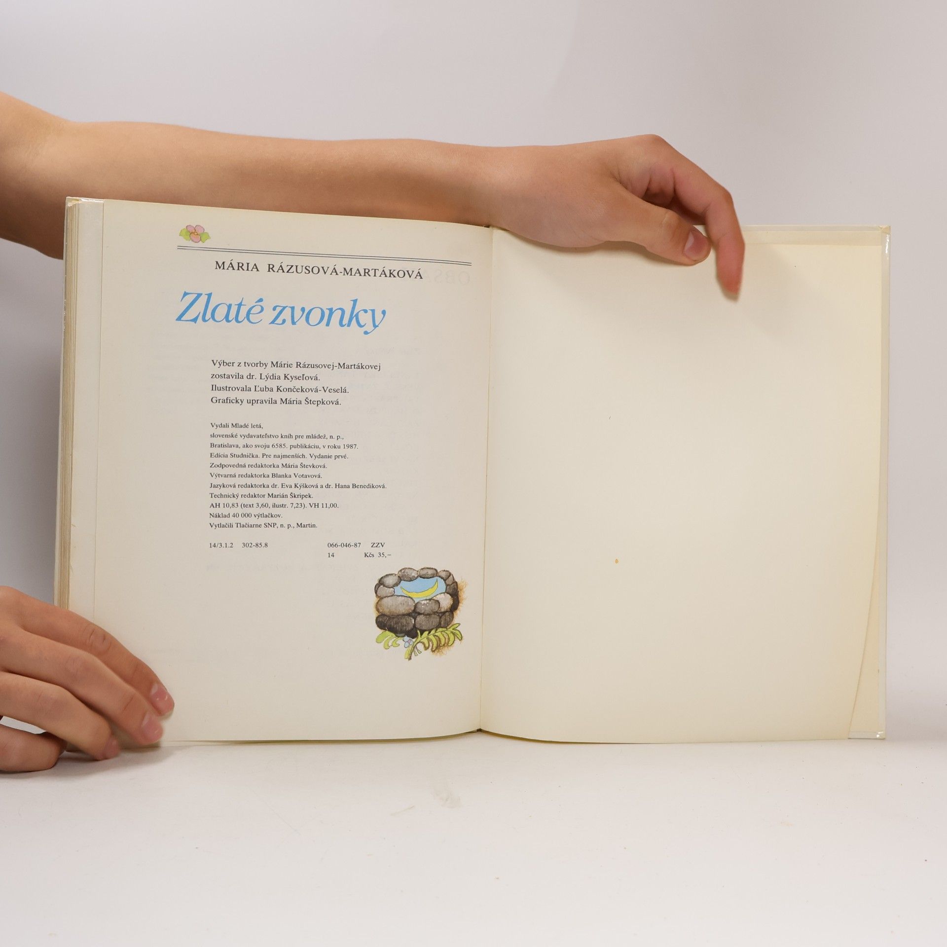 Mária Rázusová Martáková Zlaté zvonky
