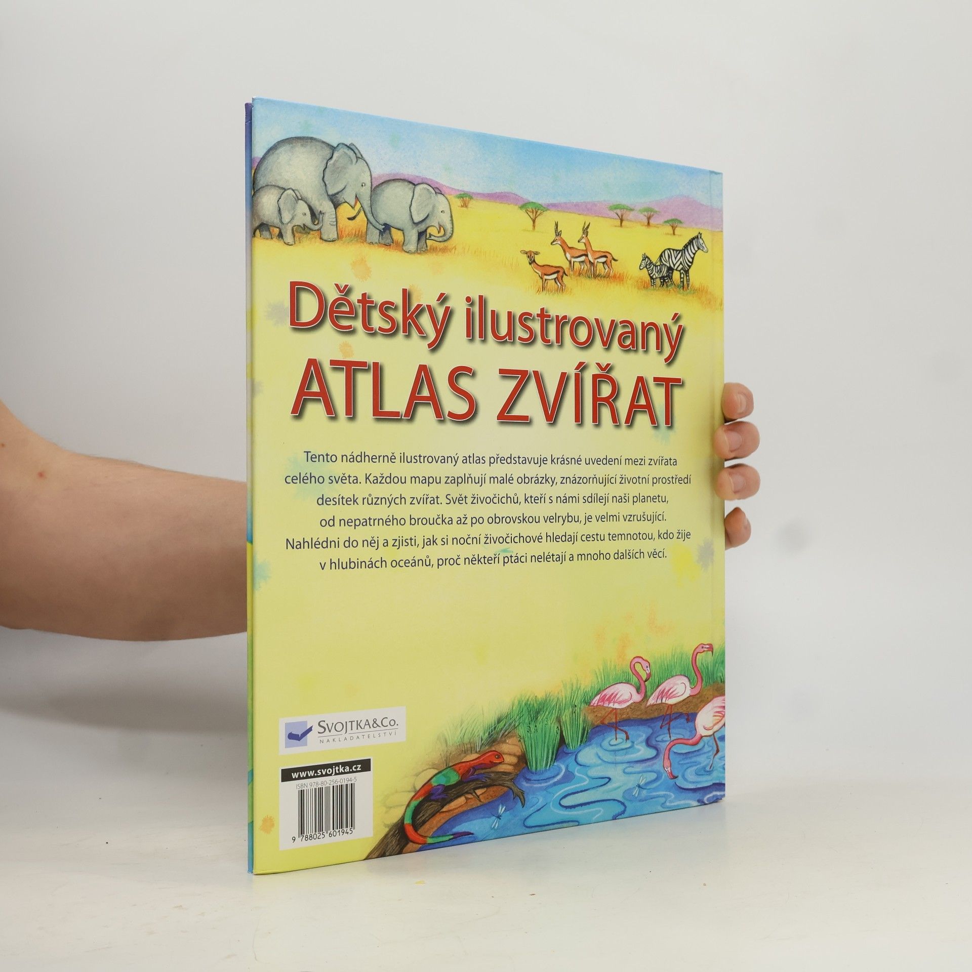 Kolektív autorov Dětský ilustrovaný atlas zvířat