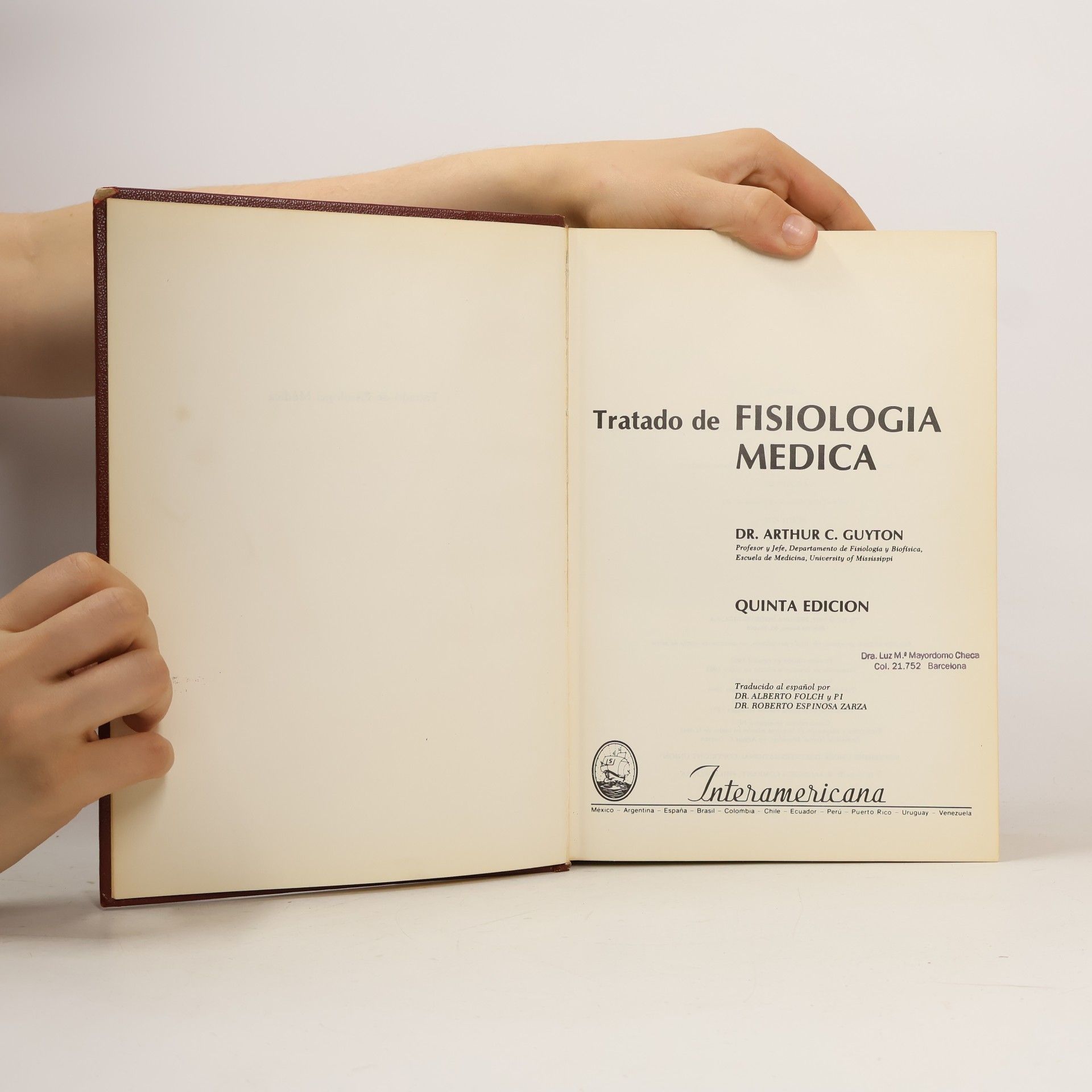 Arthur C. Guyton Tratado de fisiología médica: Quinta edición