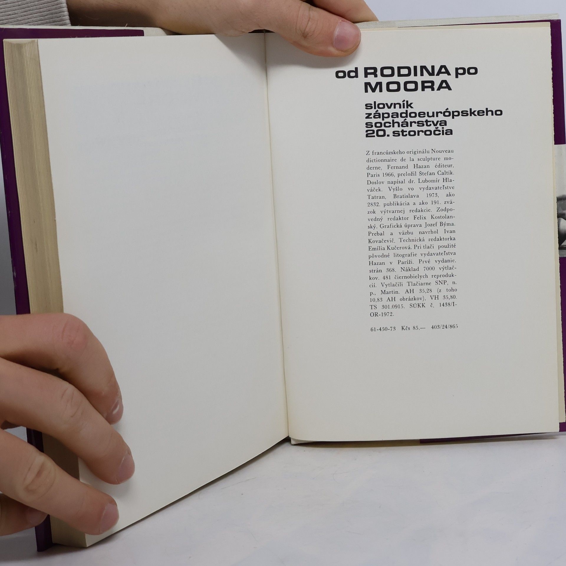 Fernard Hazan Od Rodina po Moora